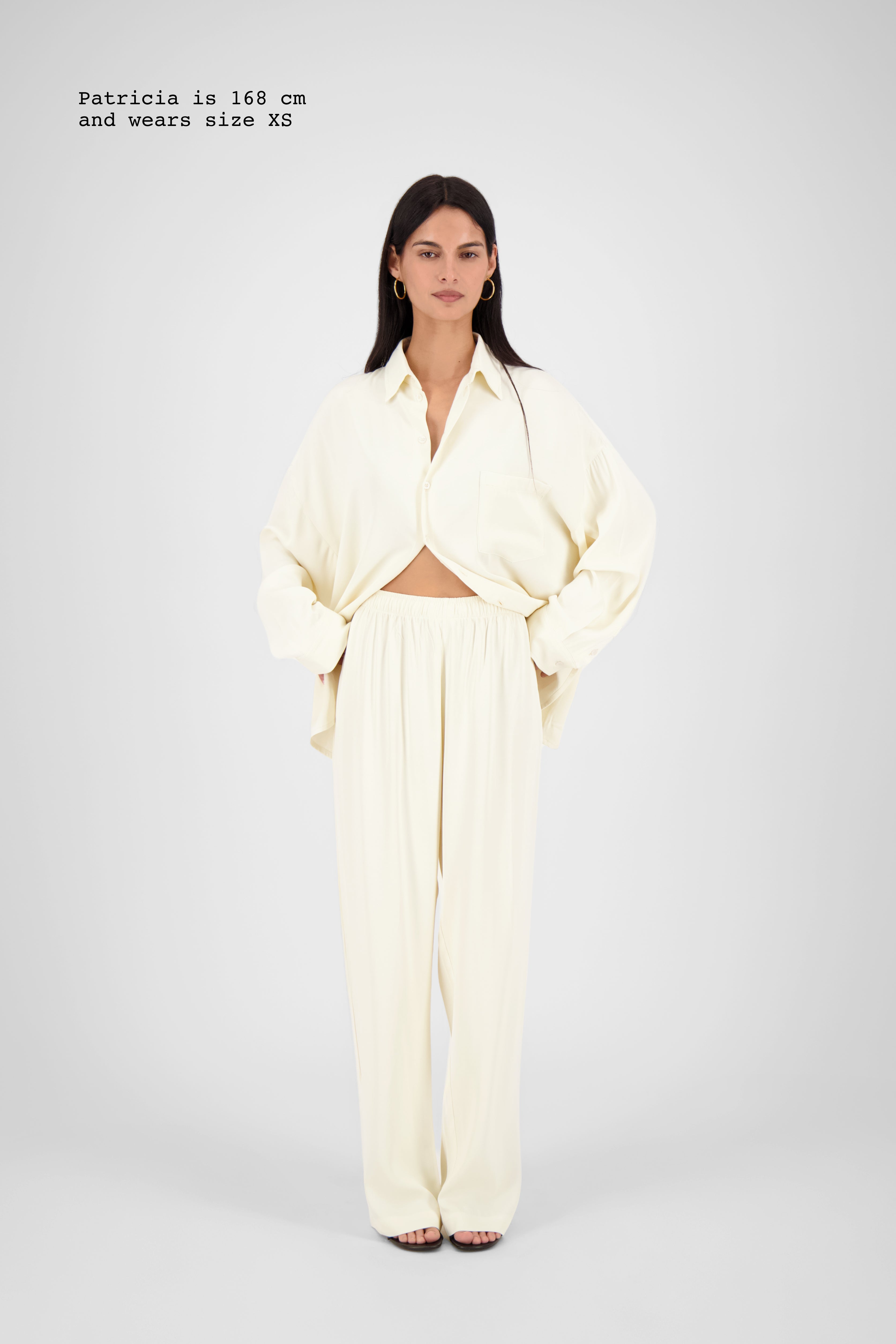 VISCOSE TAILORED PANTS