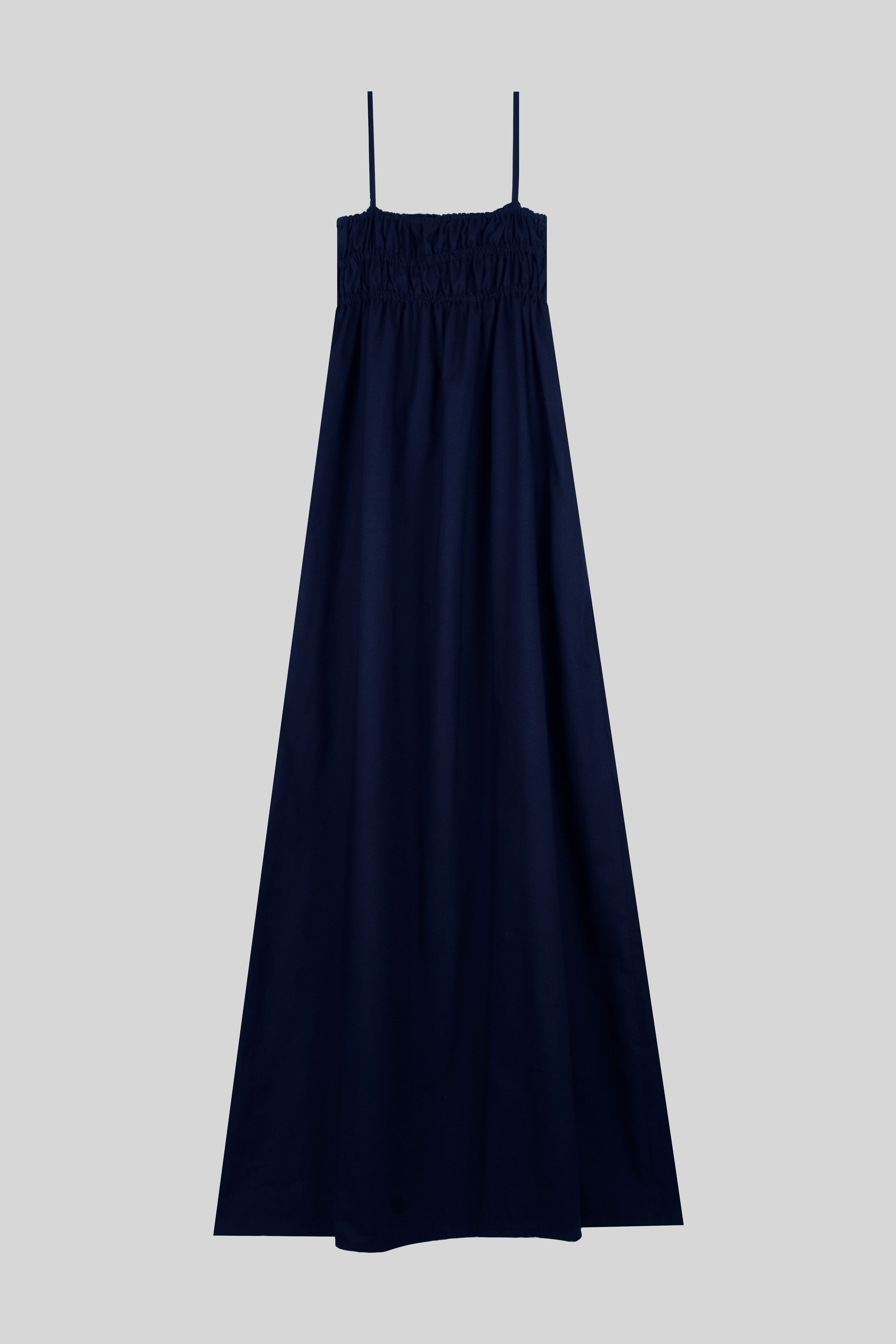 RUFFLED MAXI DRESS