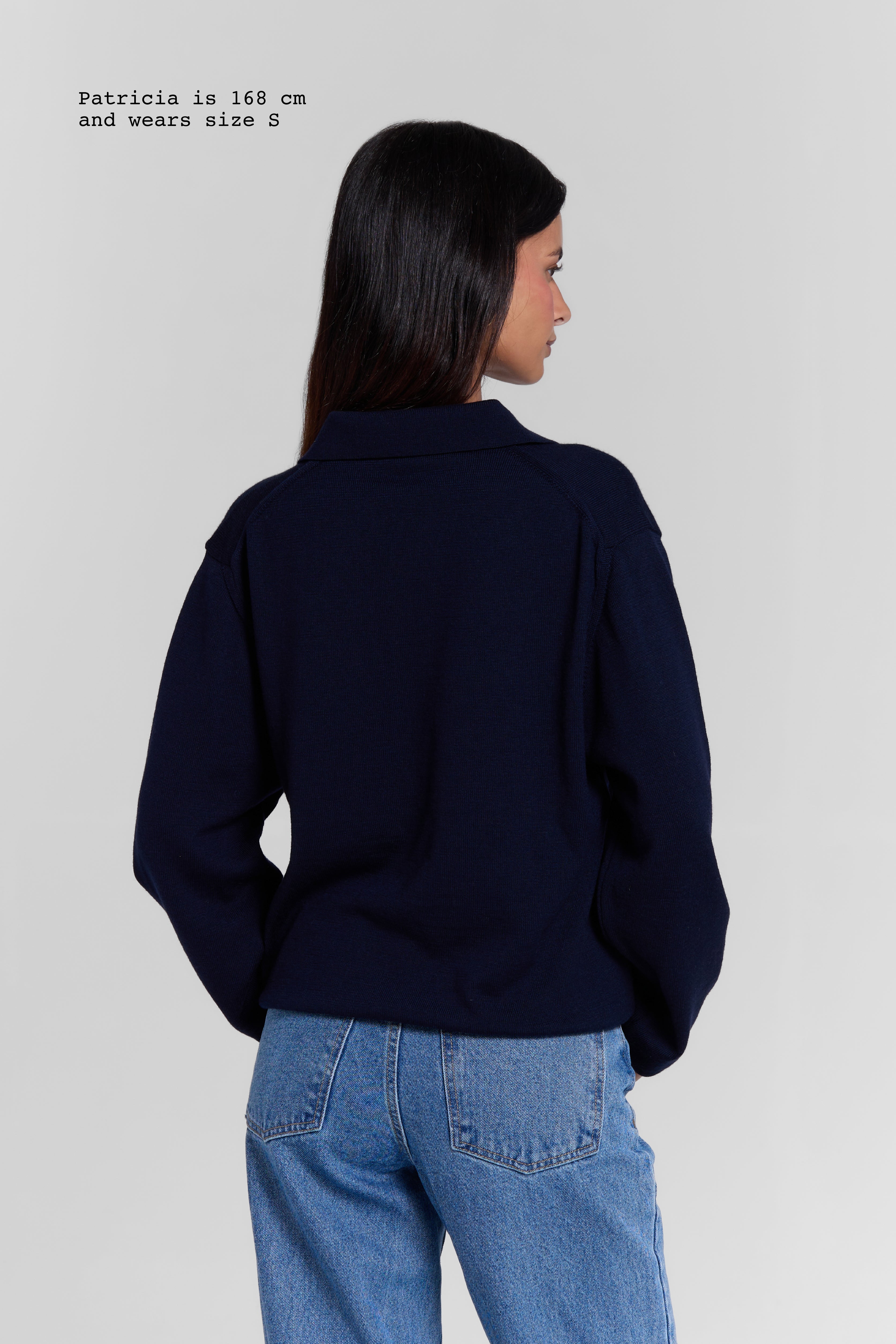 MERINO WOOL POLO