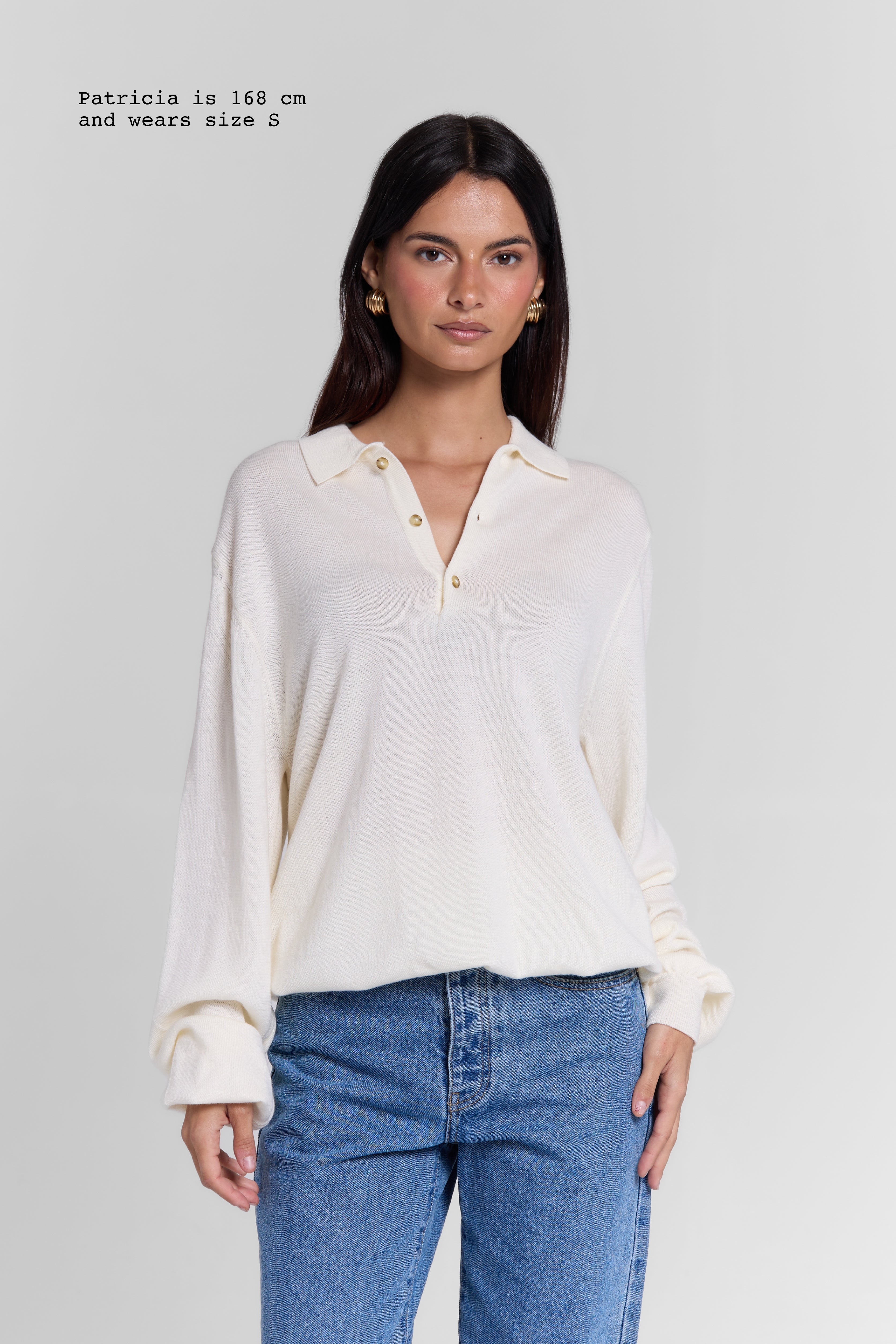 MERINO WOOL POLO