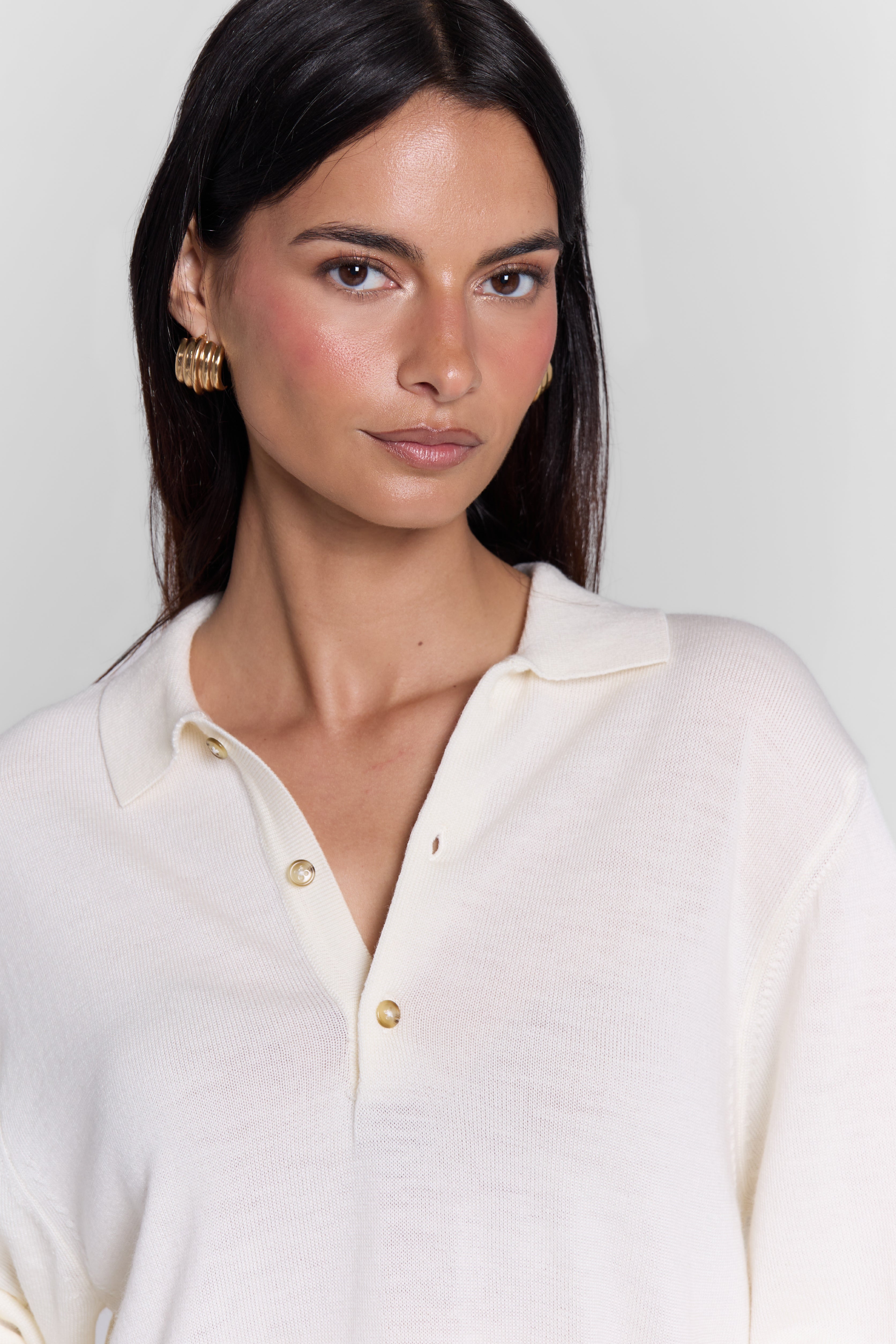 MERINO WOOL POLO