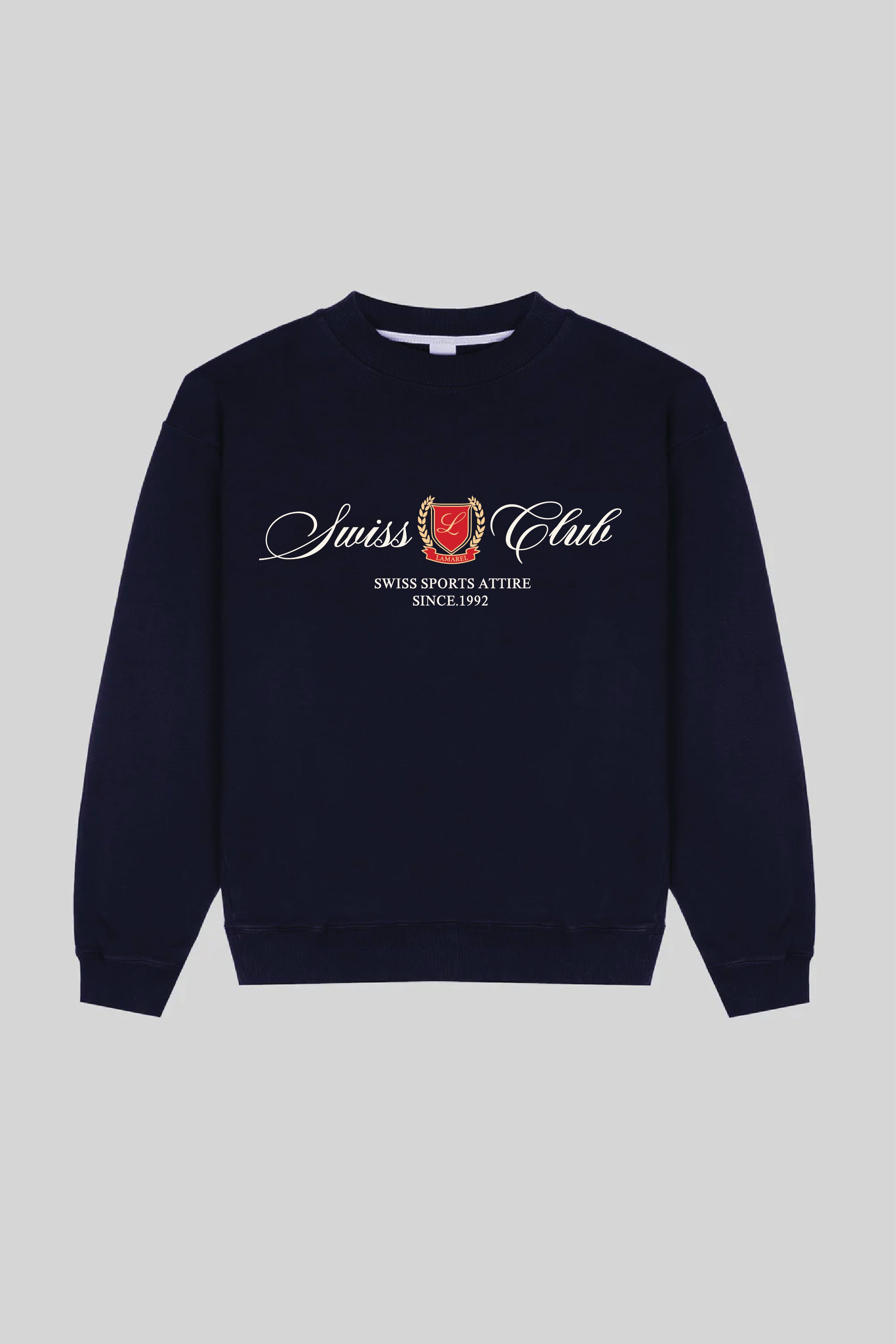 SWISS CLUB OVERSIZED SWEATER