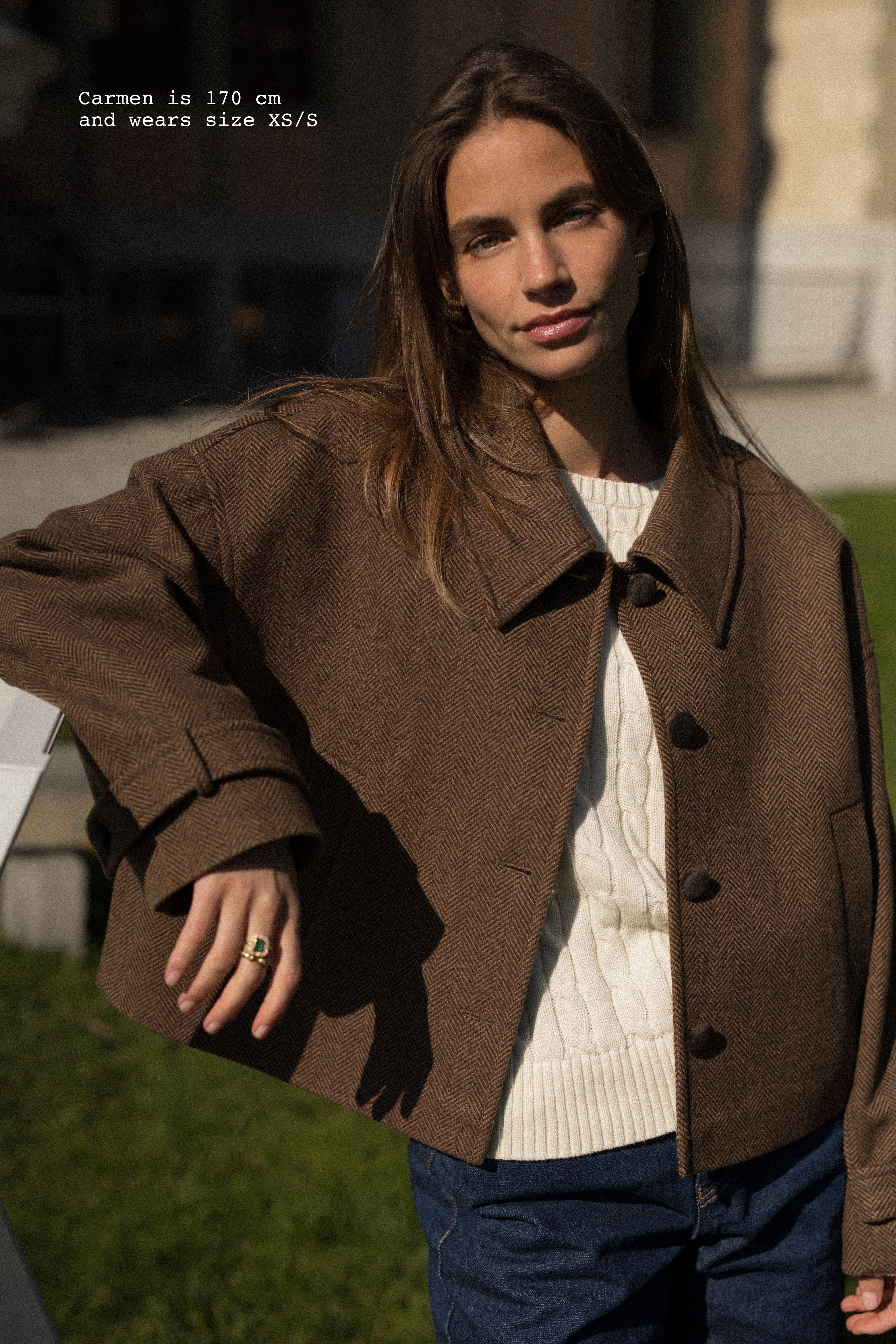 CROPPED COAT