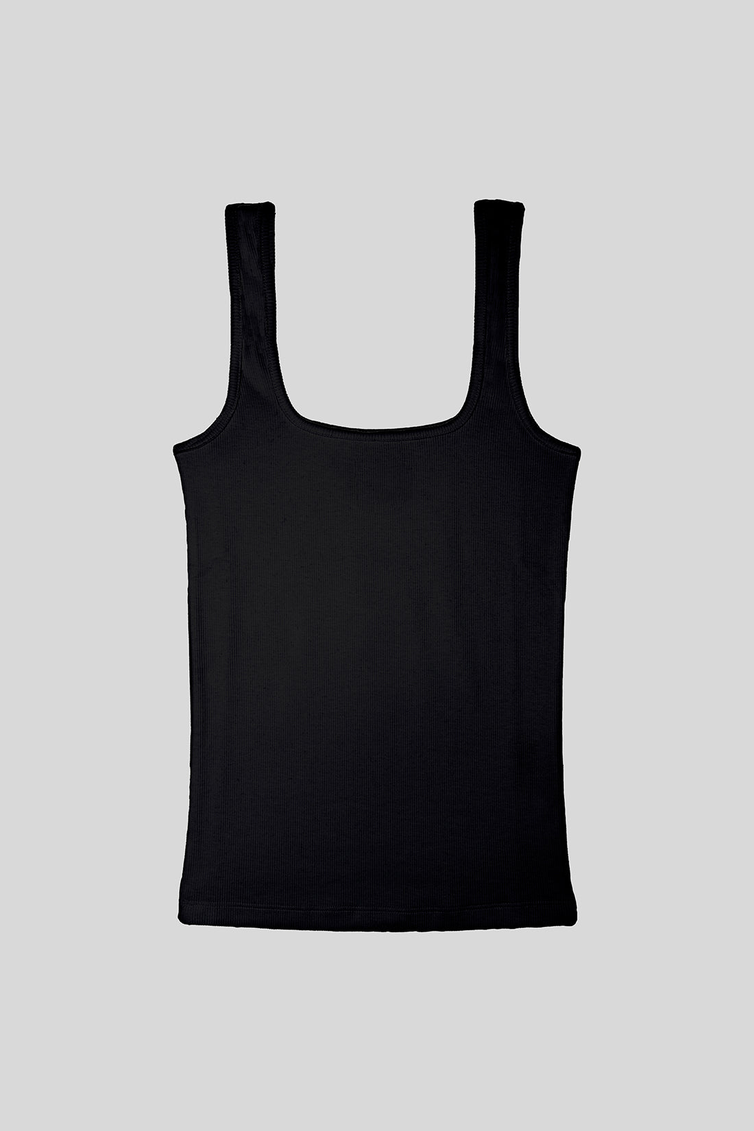 RIBBED SQUARED TOP