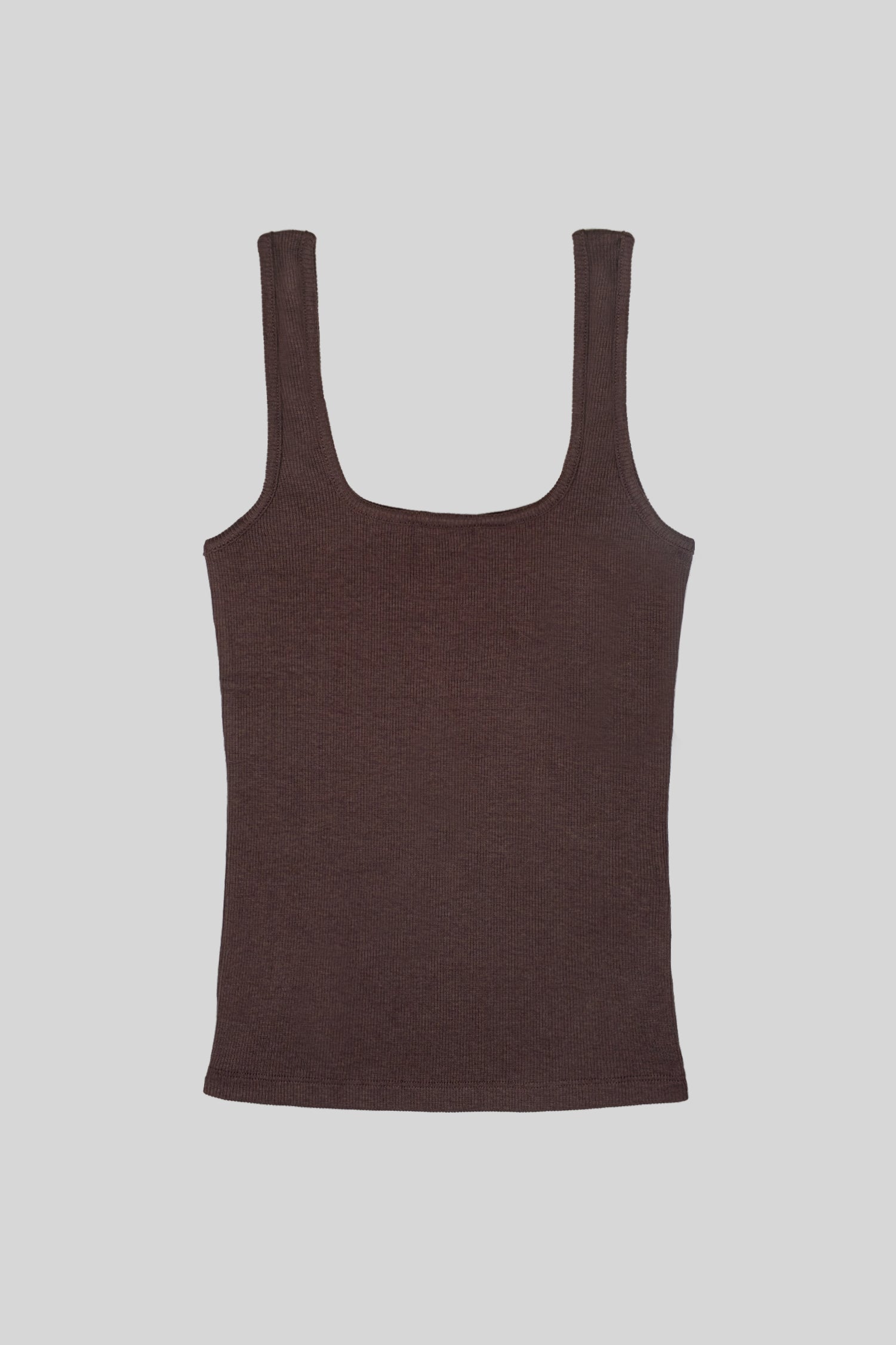 RIBBED SQUARED TOP