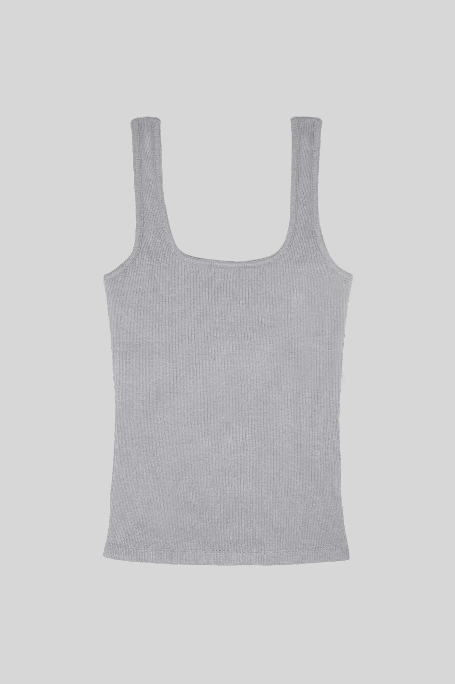 RIBBED SQUARED TOP