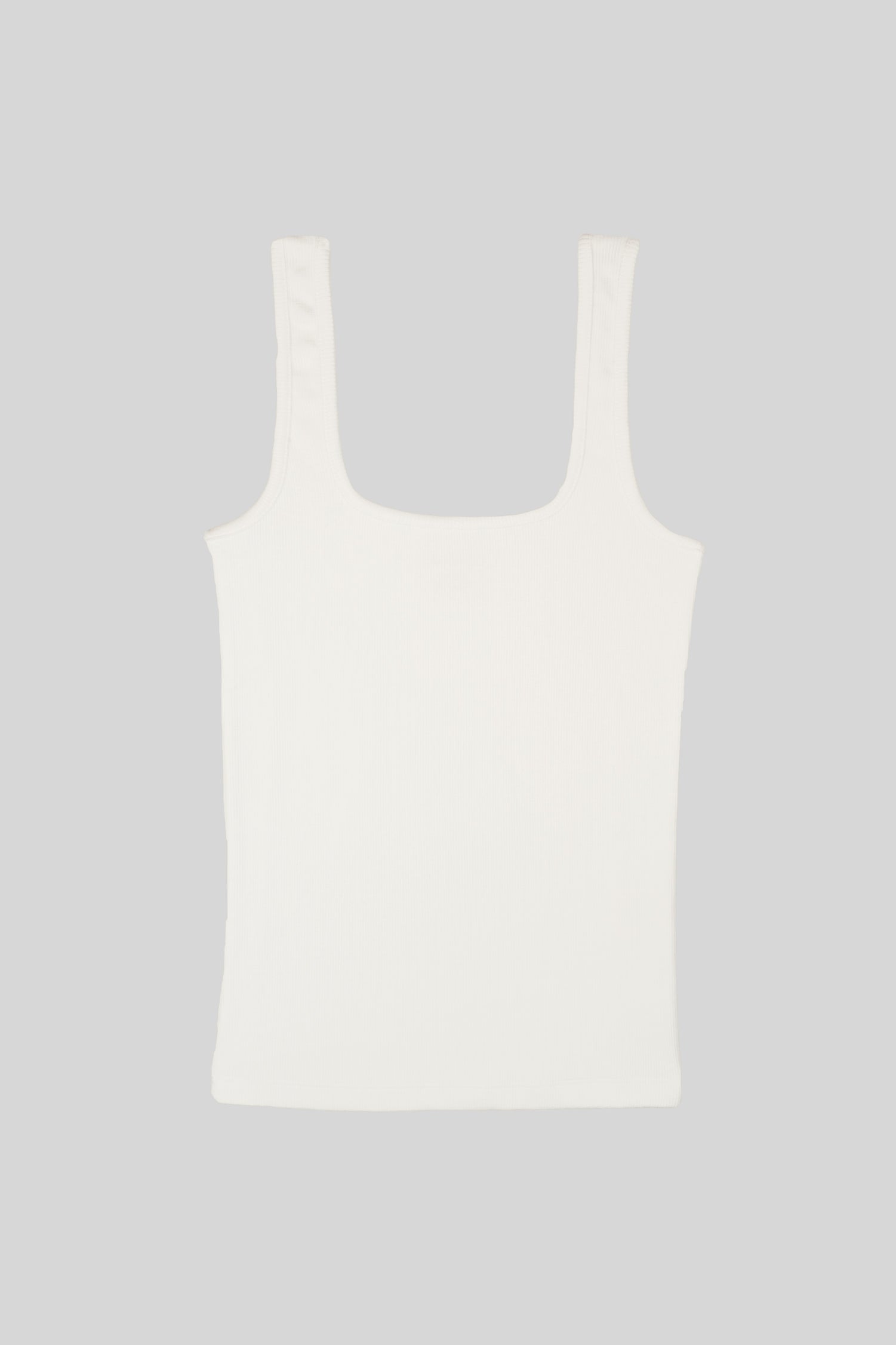 RIBBED SQUARED TOP
