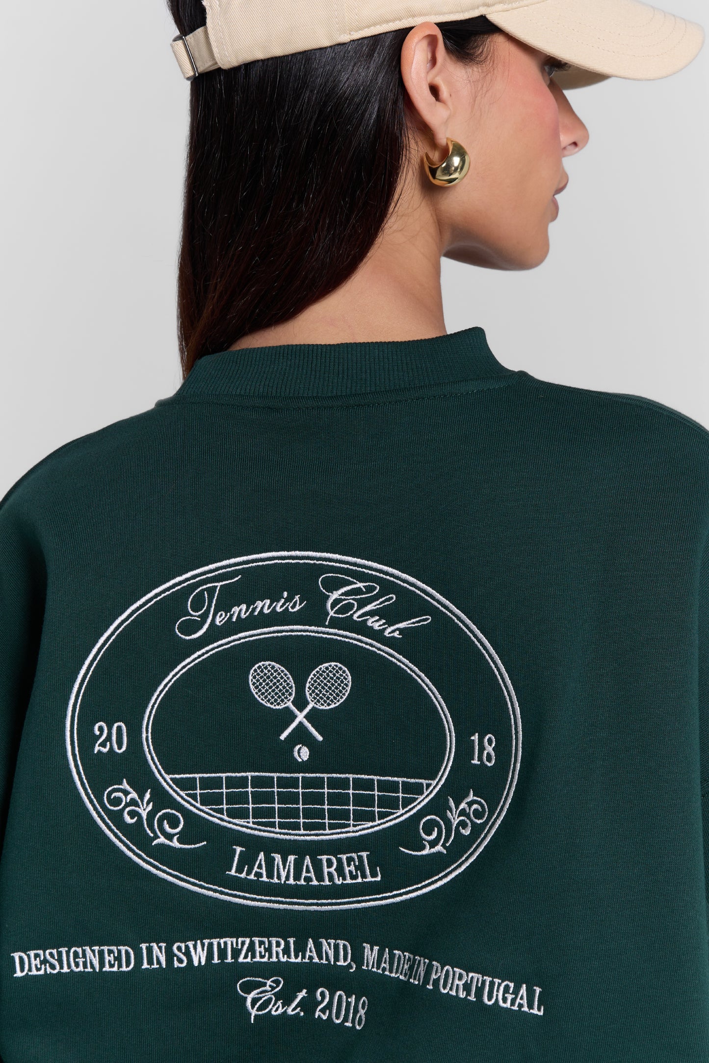 TENNIS CLUB OVERSIZED SWEATER
