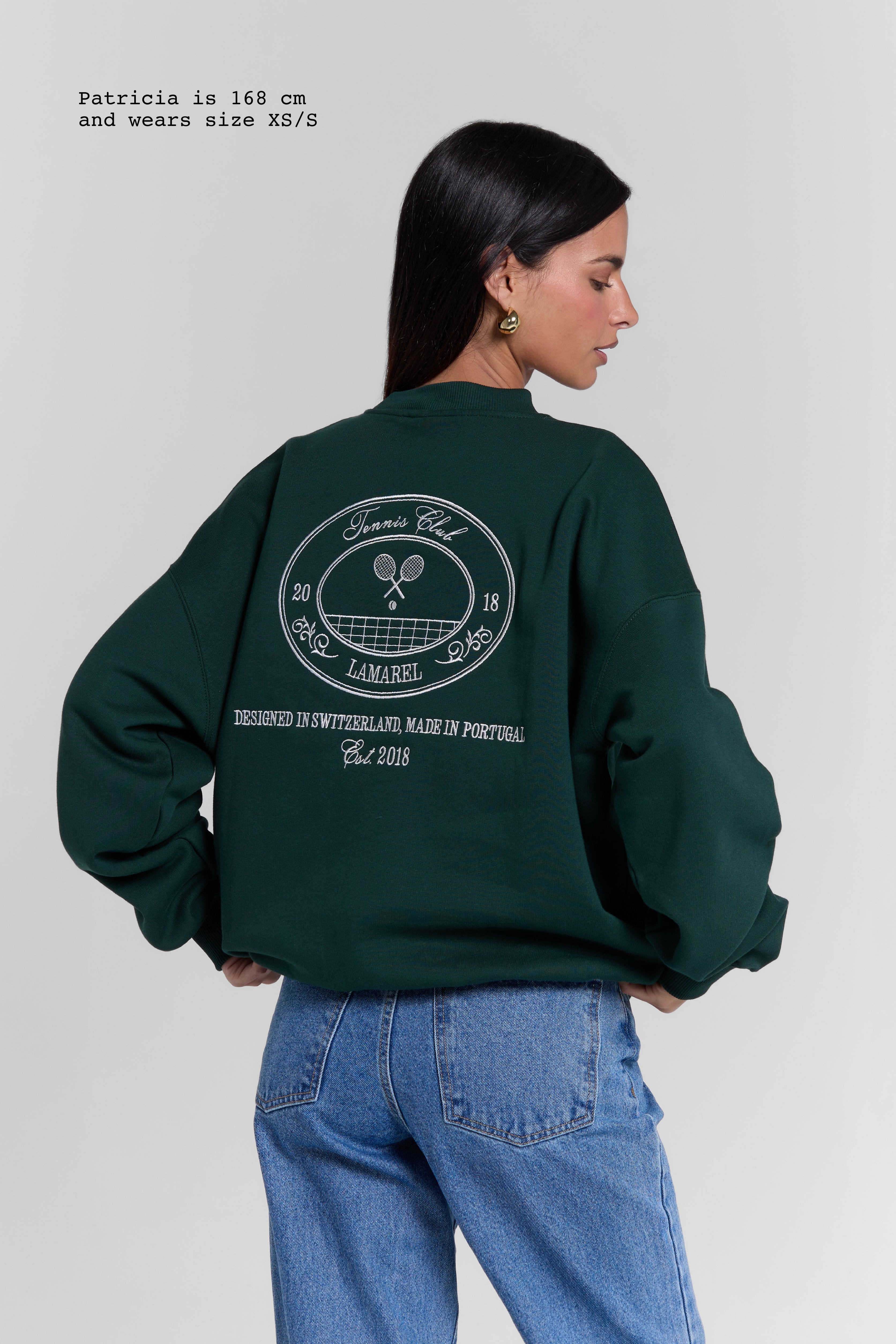 TENNIS CLUB OVERSIZED SWEATER