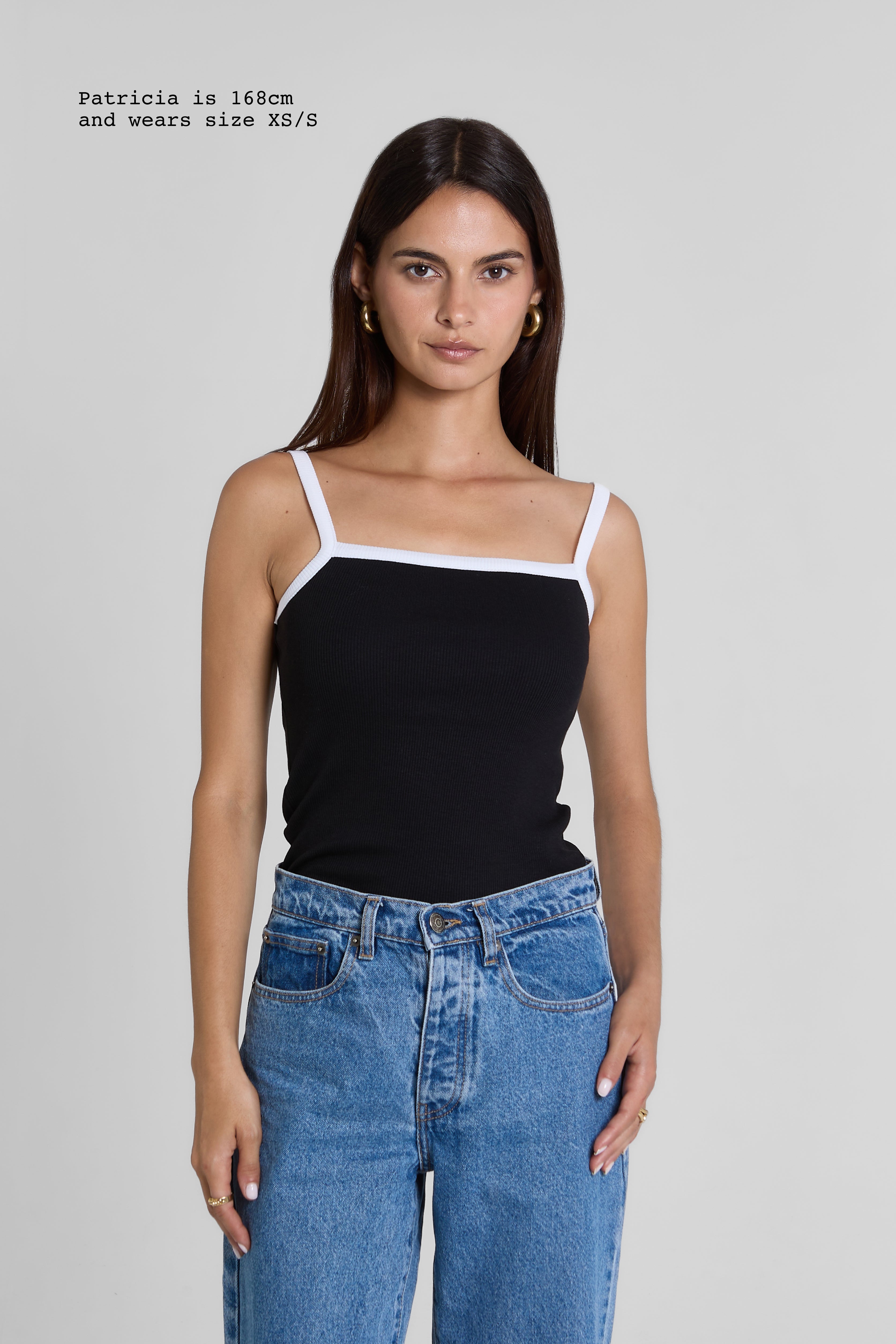 TWO COLOR TOP
