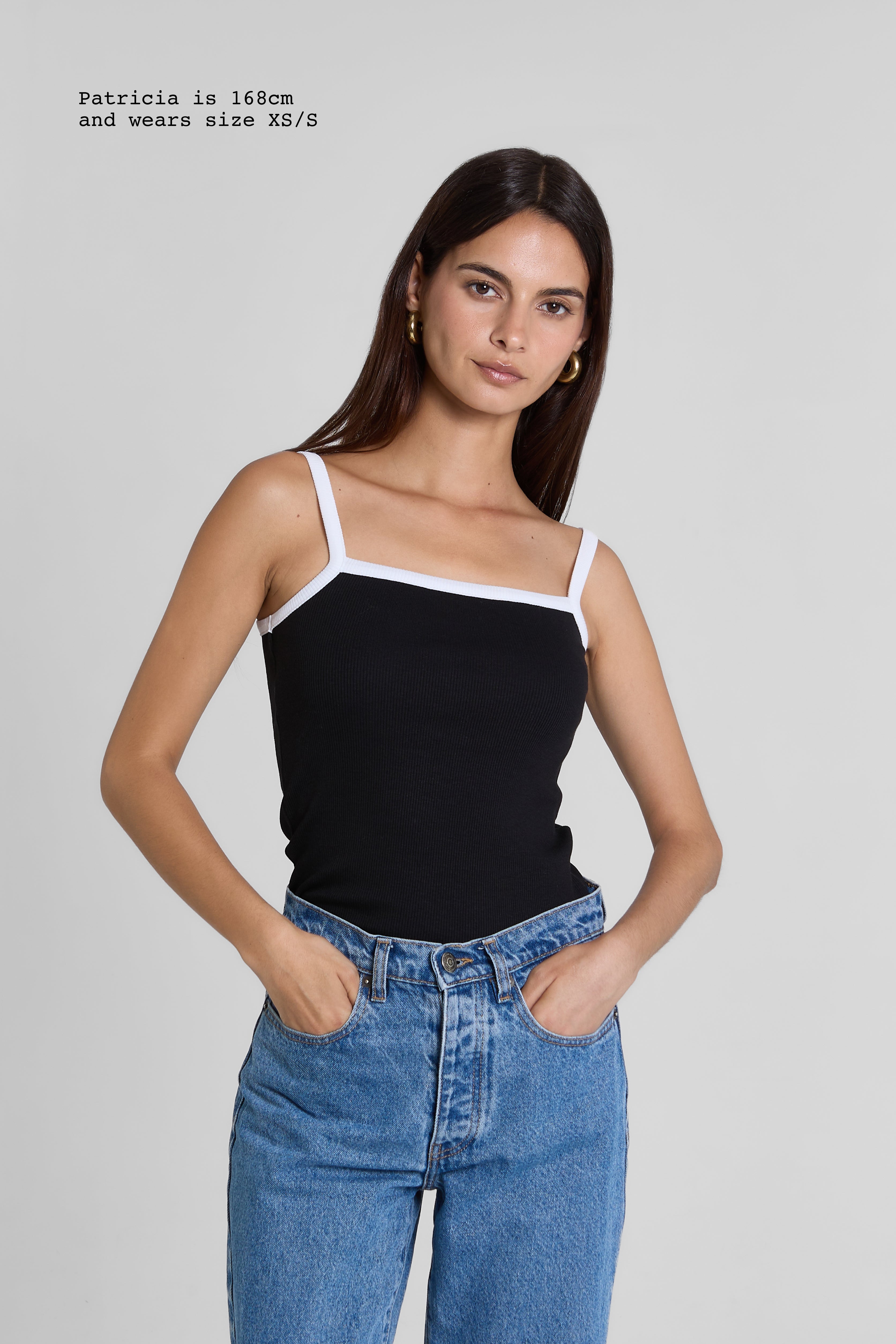 TWO COLOR TOP
