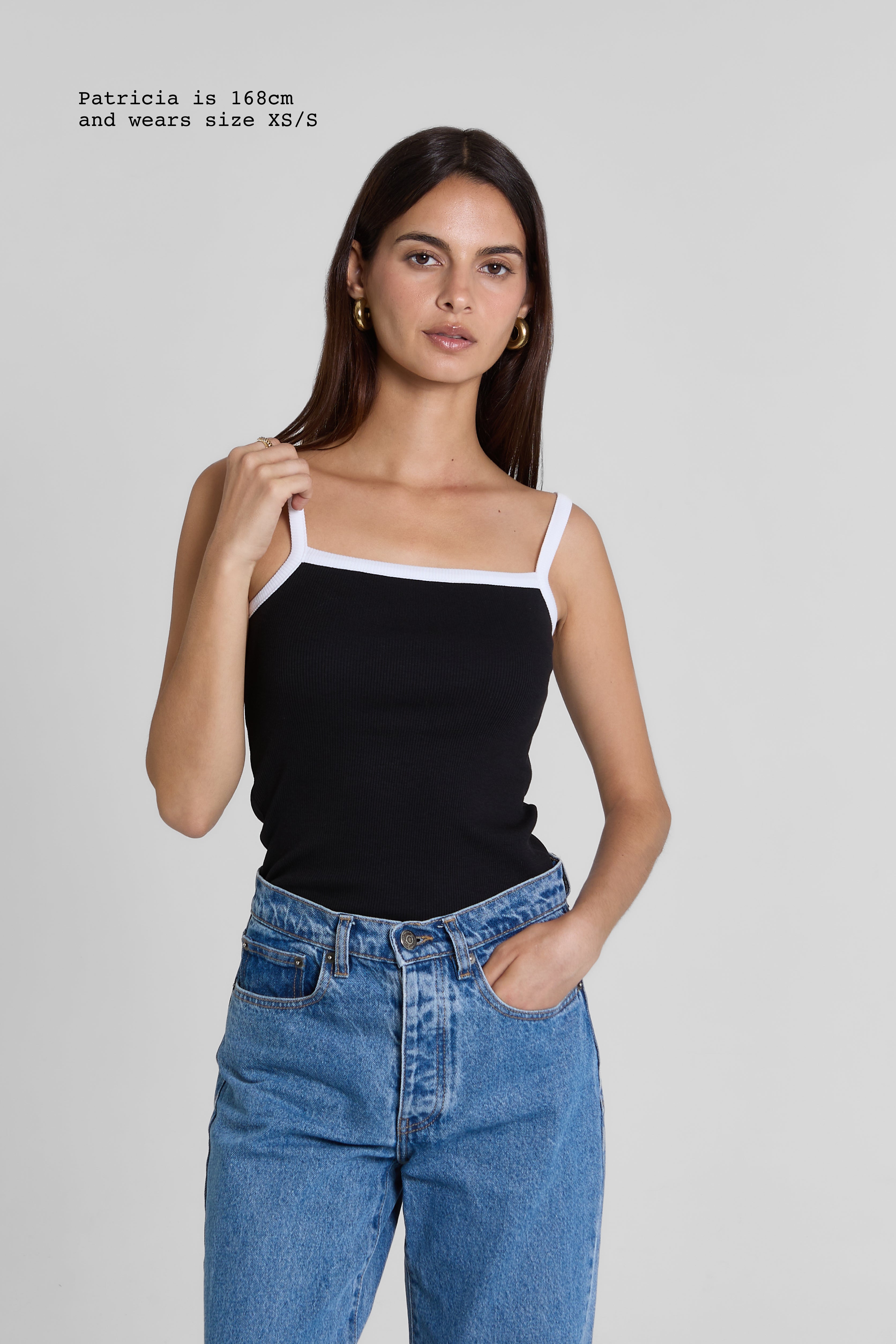 TWO COLOR TOP