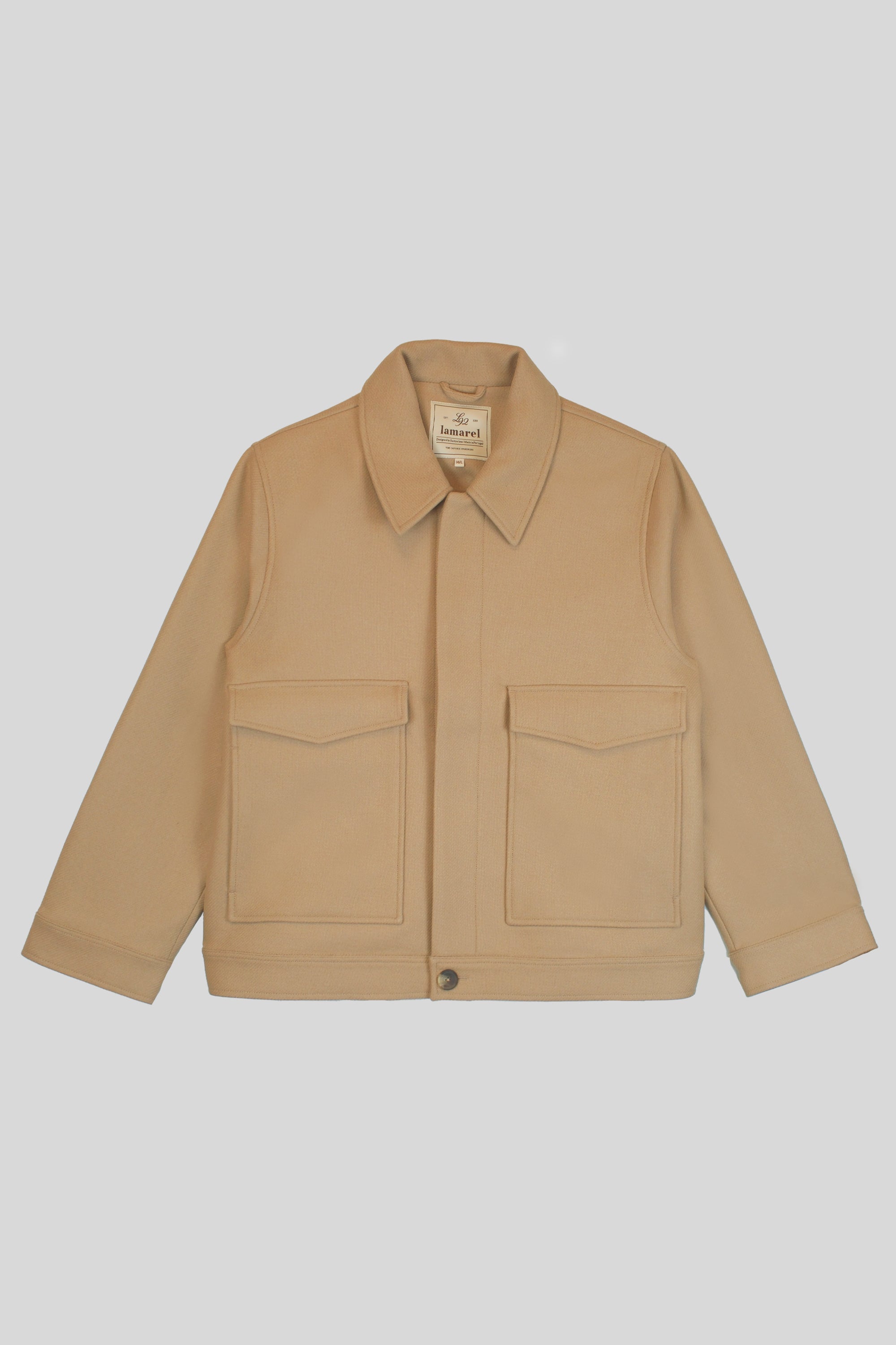 WOOL-BLENDED JACKET MEN