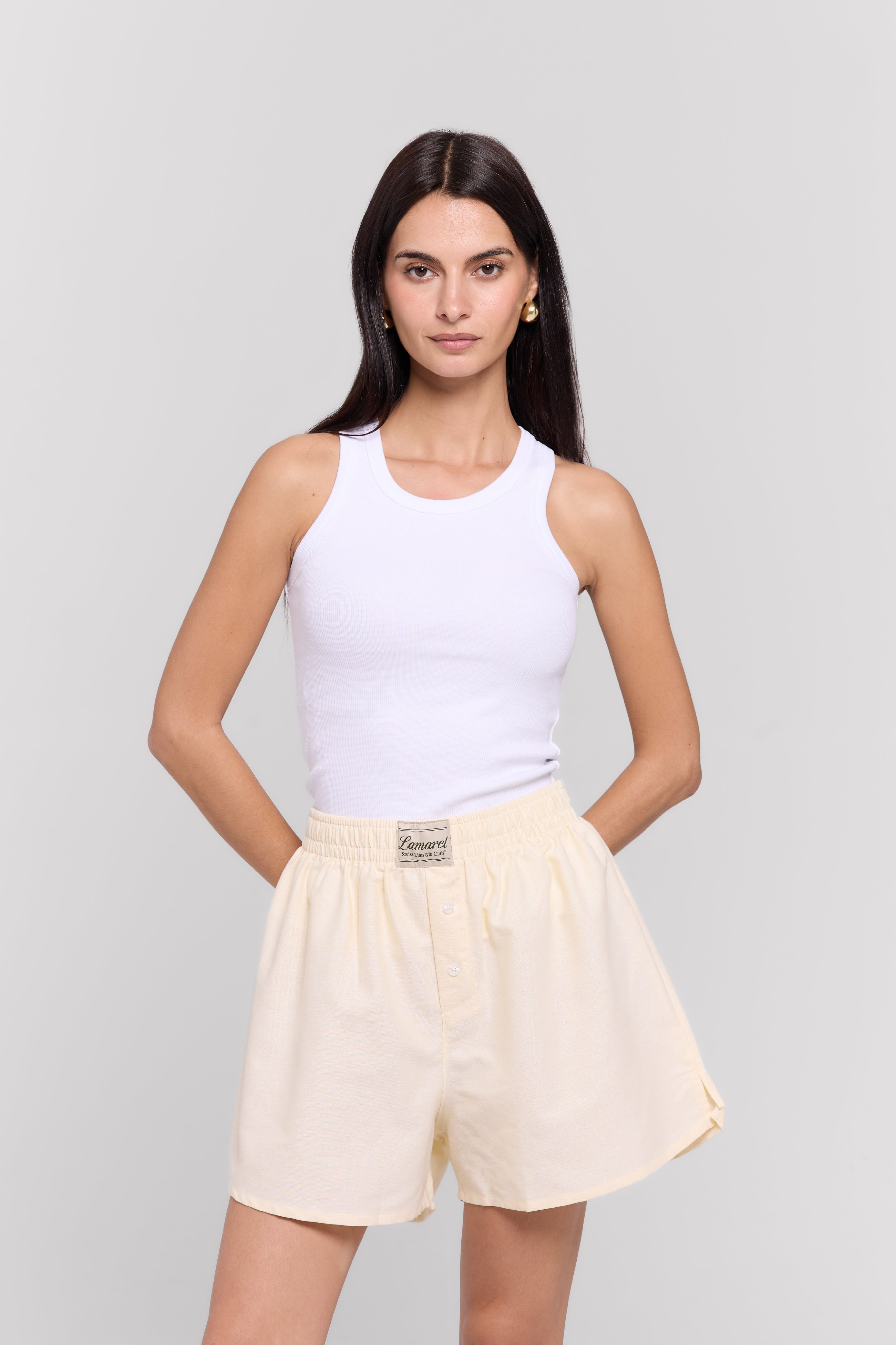 BUTTONED BOXERSHORTS