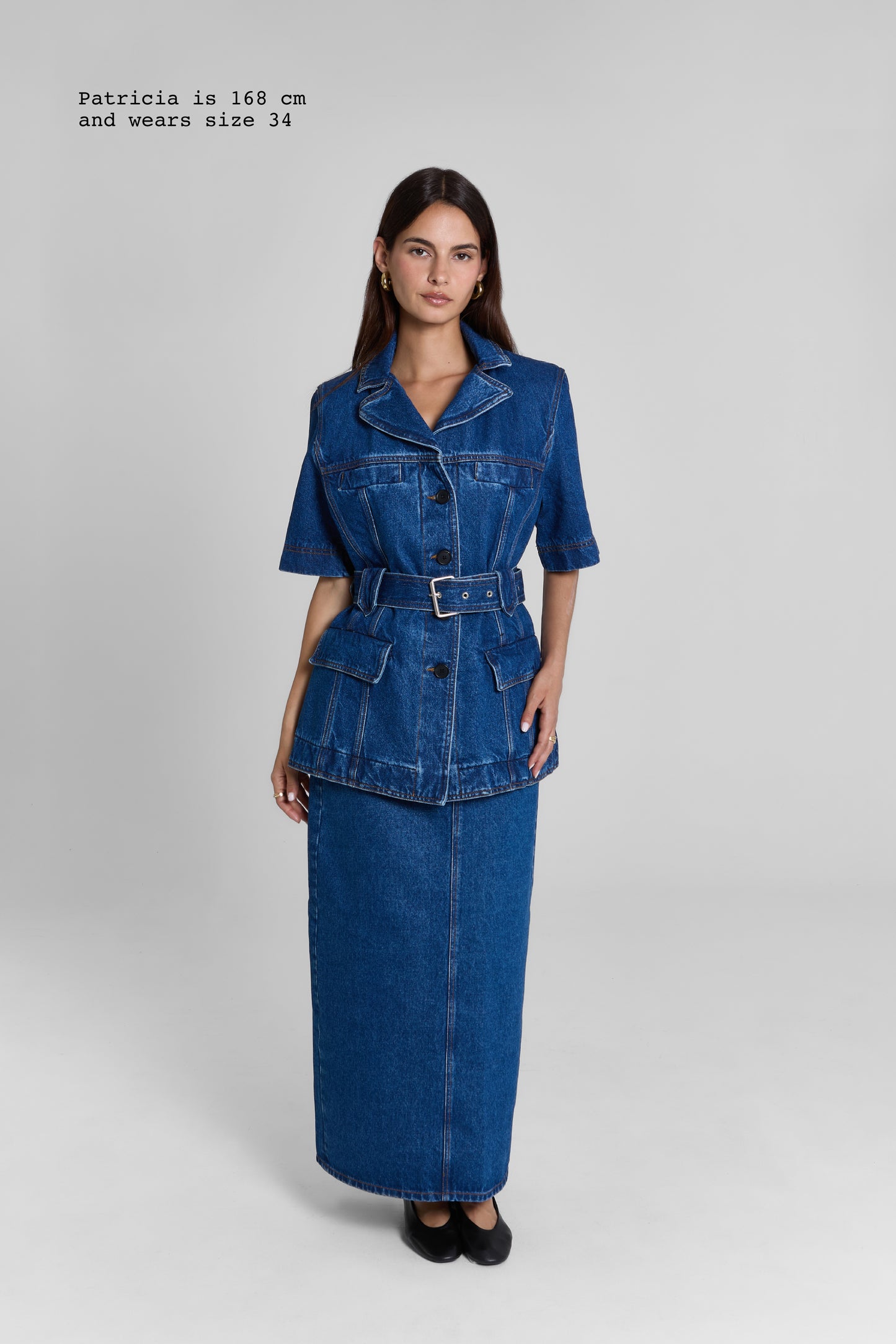 DENIM SKIRT