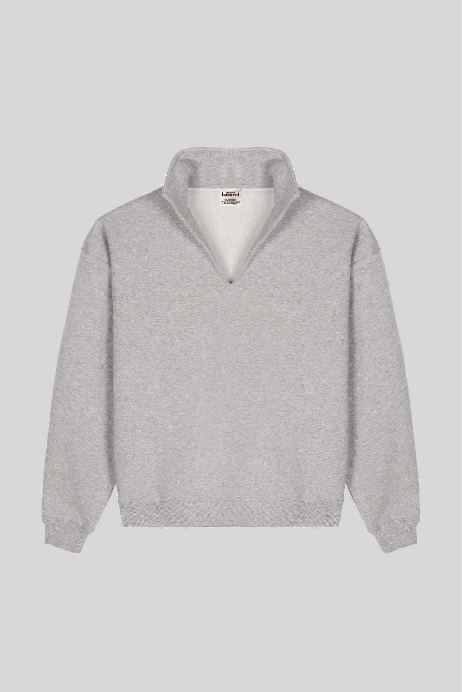 V-NECK SWEATER NO FLEECE