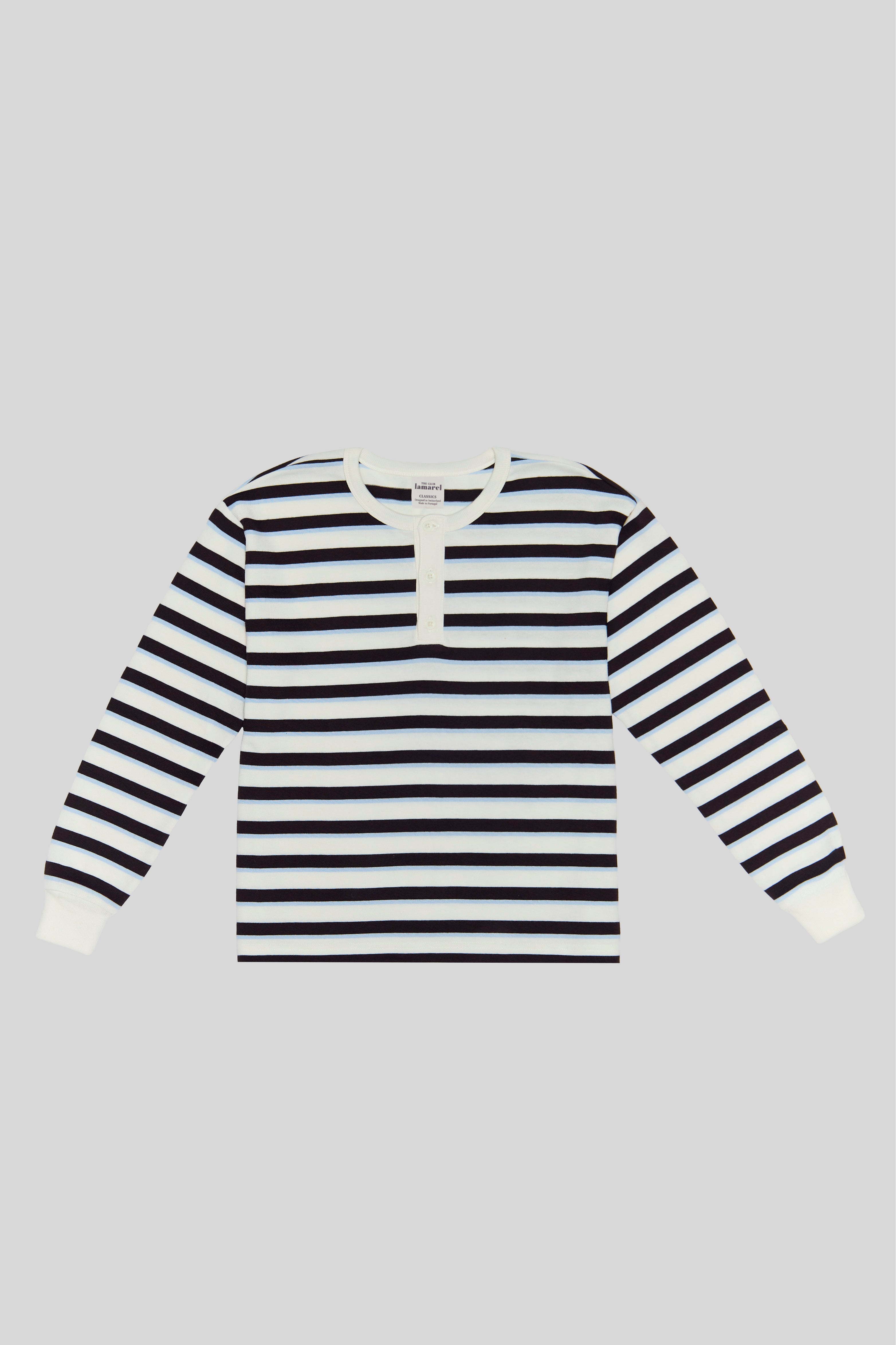 HENLEY LONG SLEEVE TOP