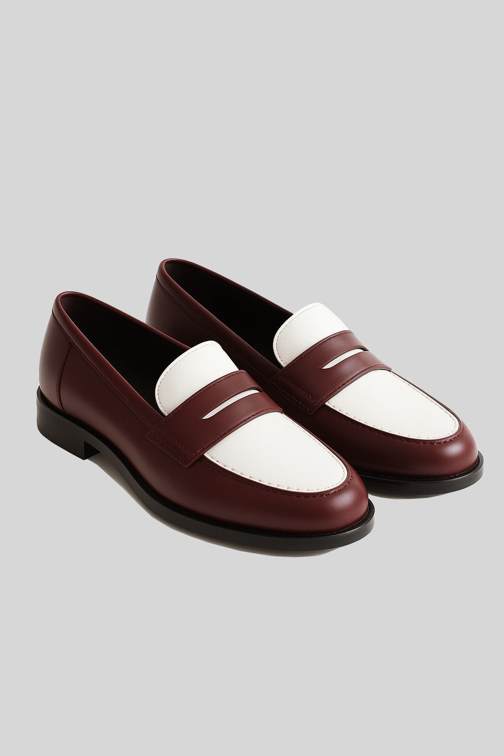 BI-COLOR LOAFERS