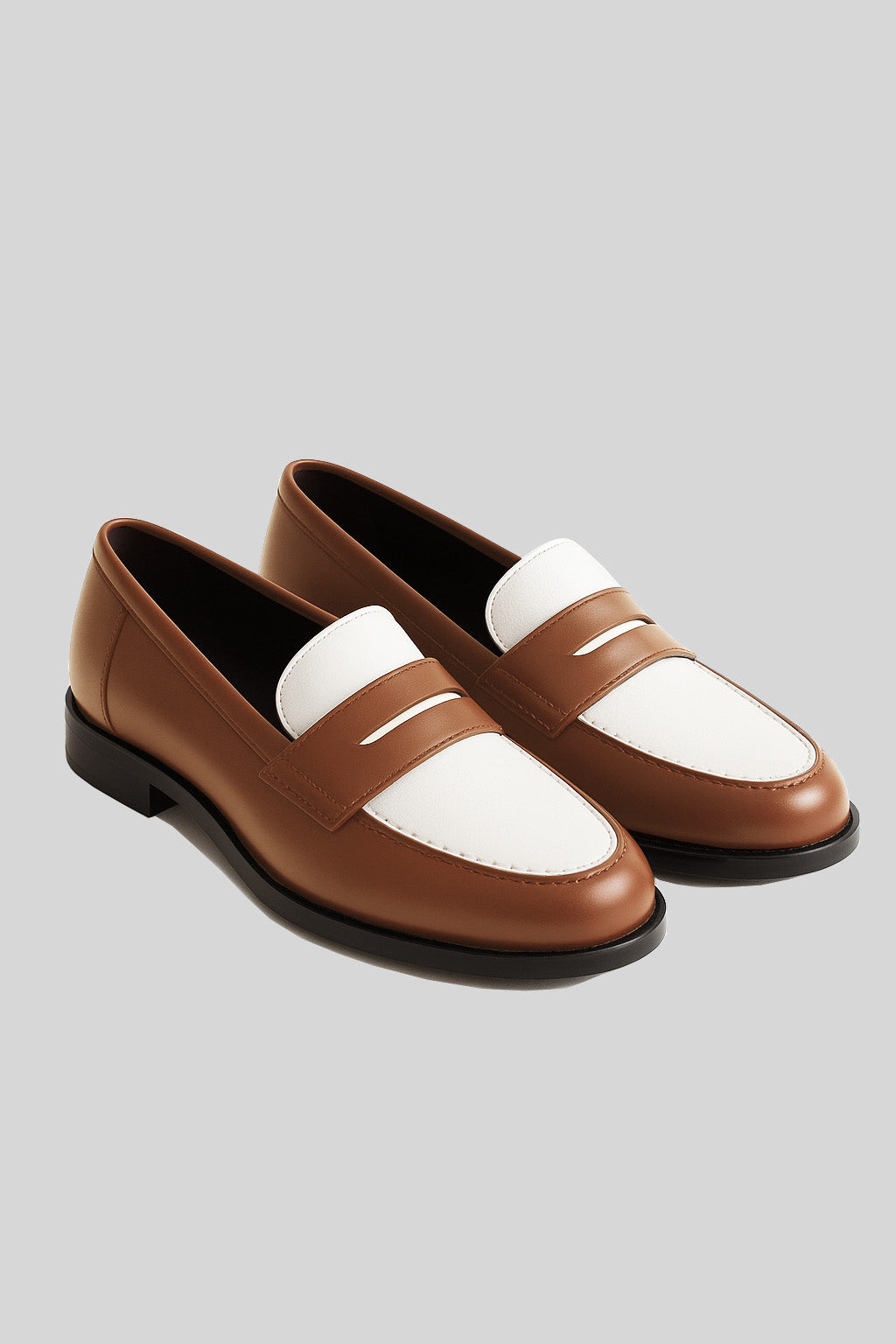 BI-COLOR LOAFERS