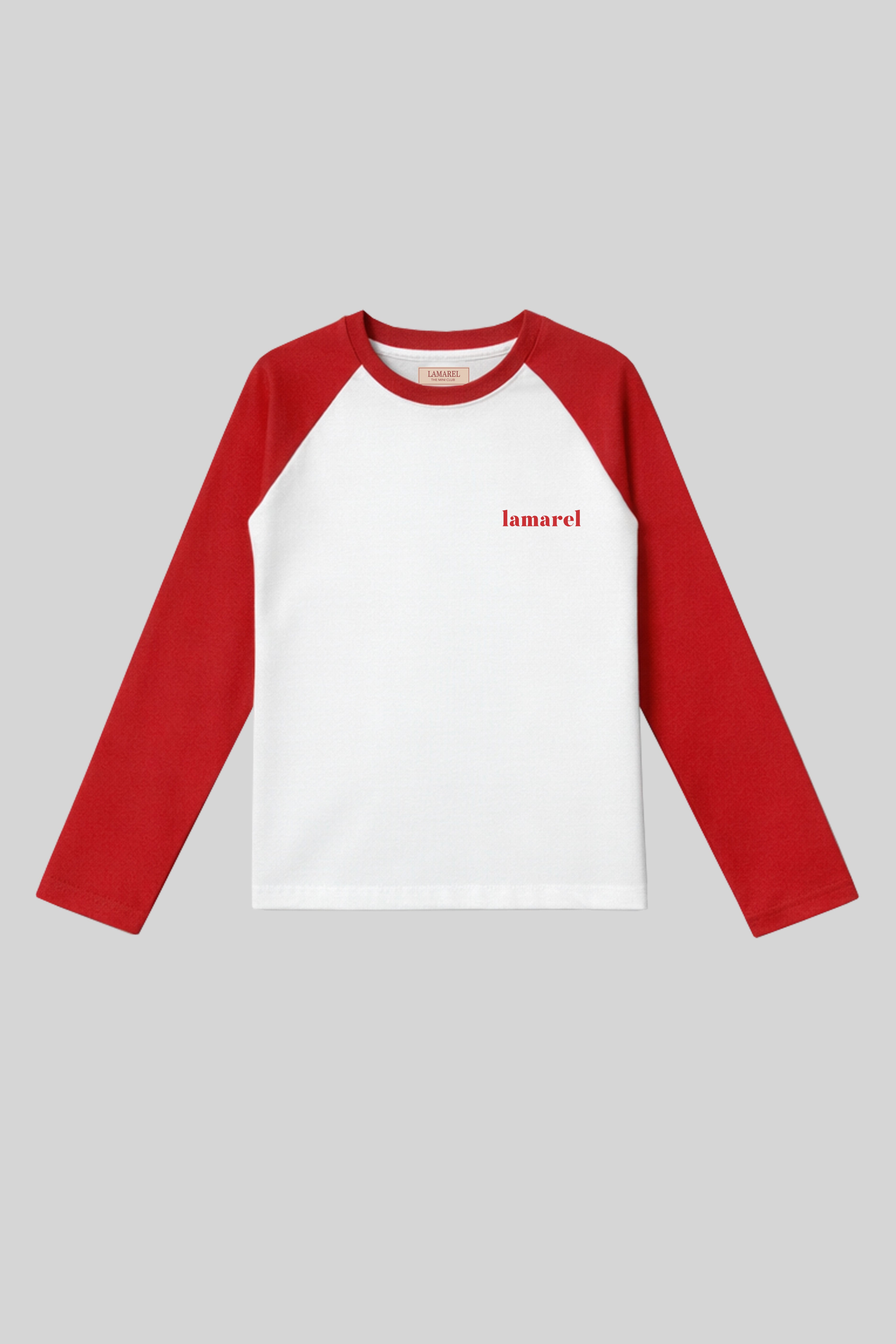 MINI BASEBALL T-SHIRT LOGO LONG SLEEVE