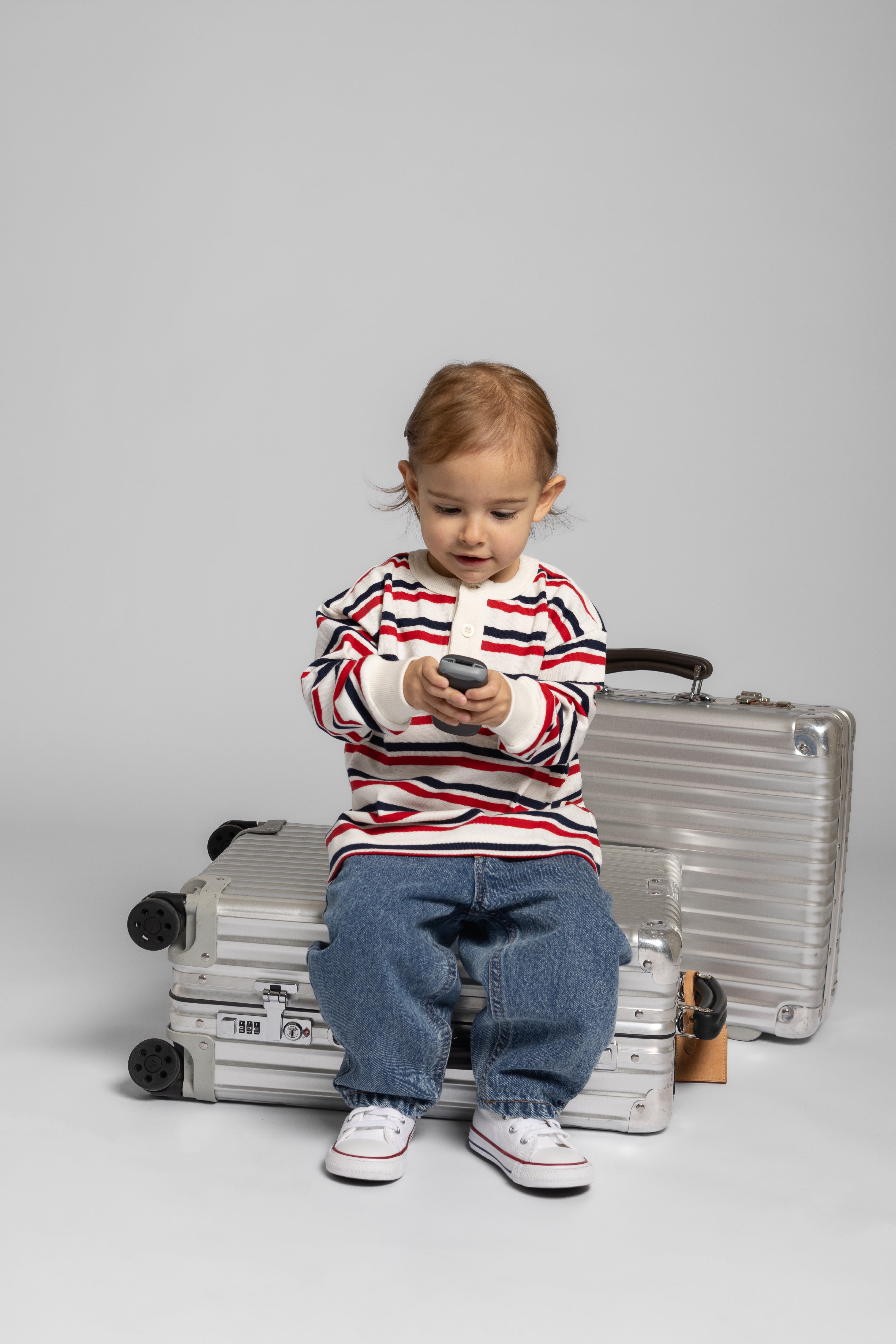 MINI HENLEY LONG SLEEVE TOP