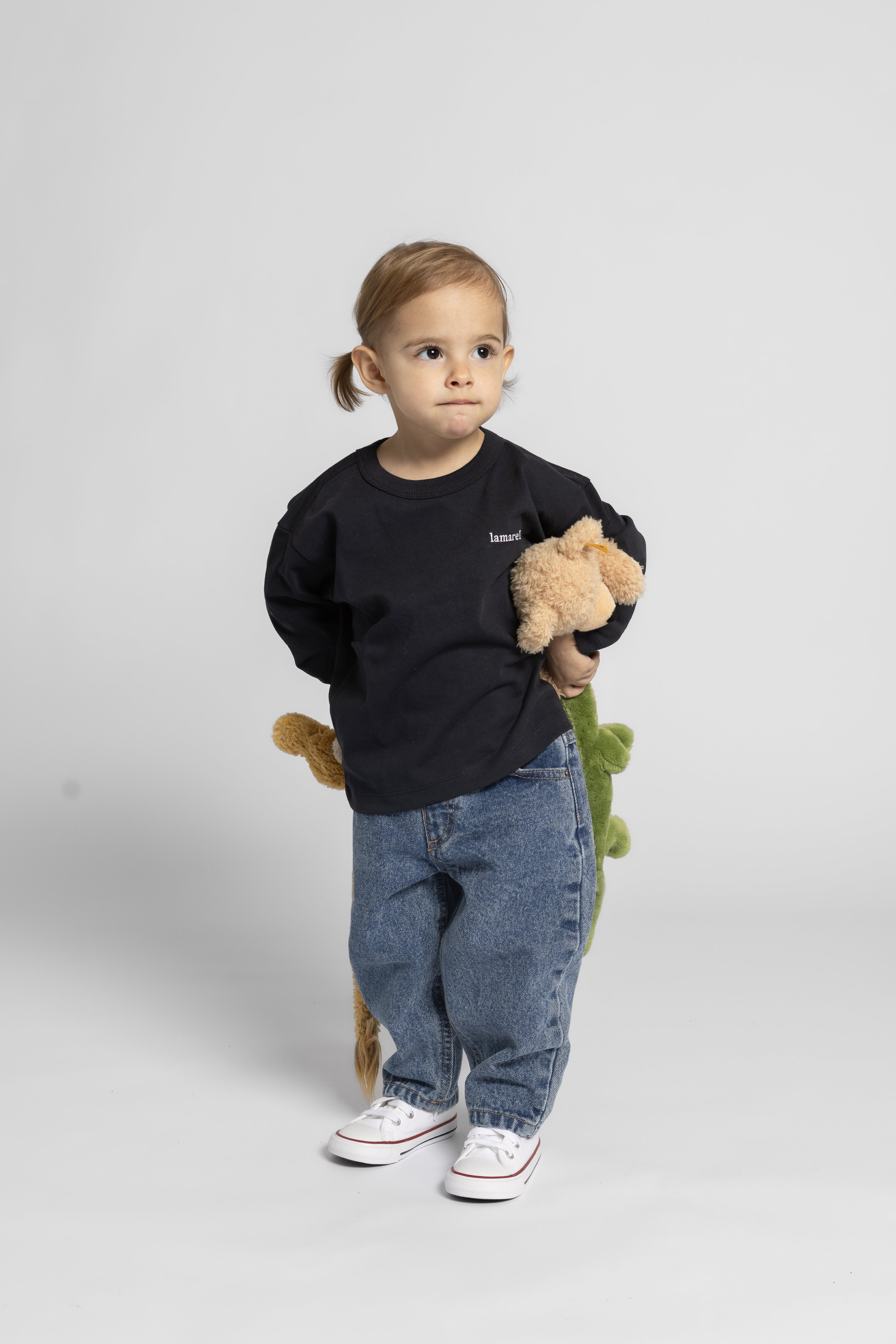 MINI T-SHIRT OVERSIZED LONG SLEEVE LOGO