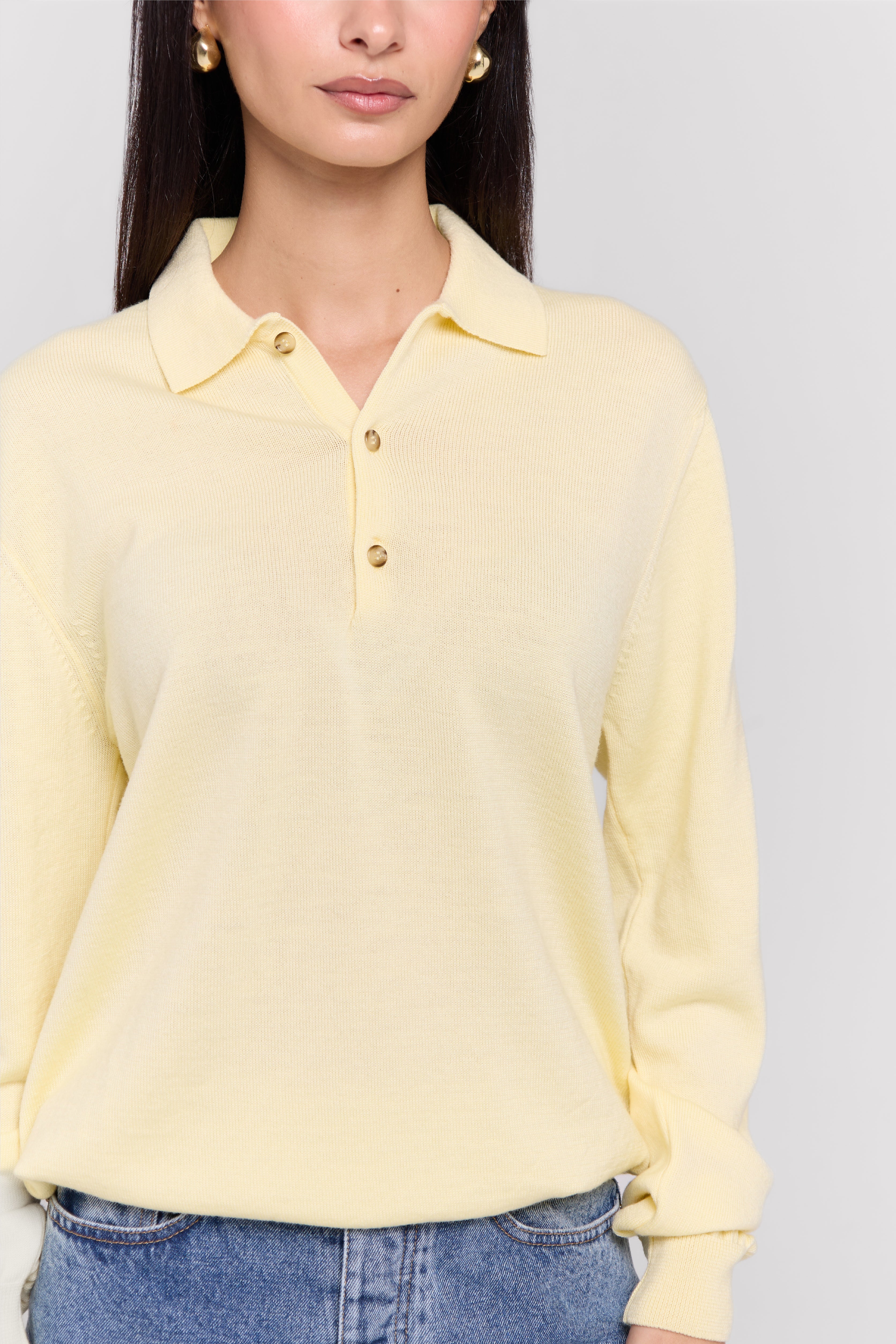 MERINO WOOL POLO