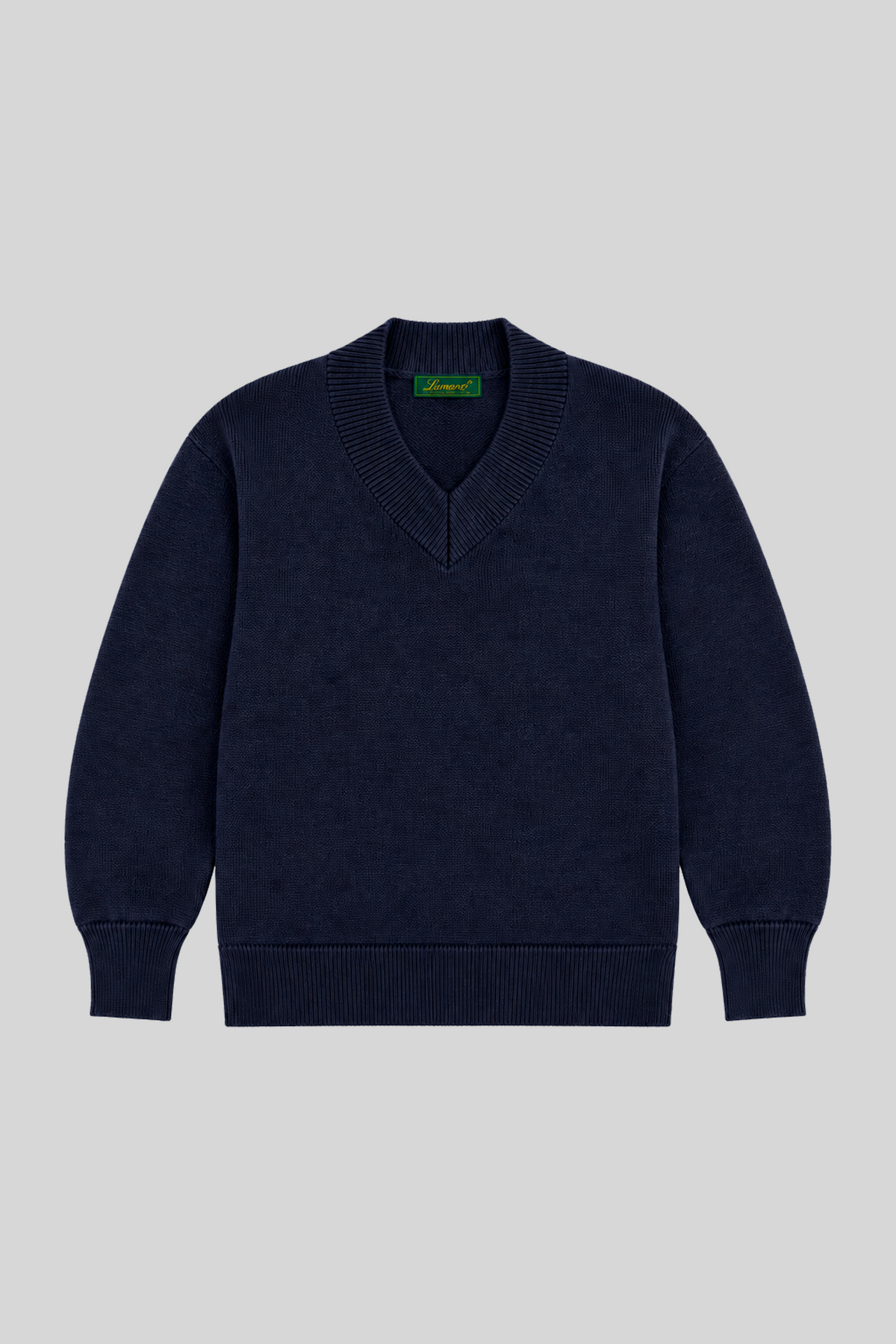MERINO WOOL SLOUCHY V-NECK SWEATER