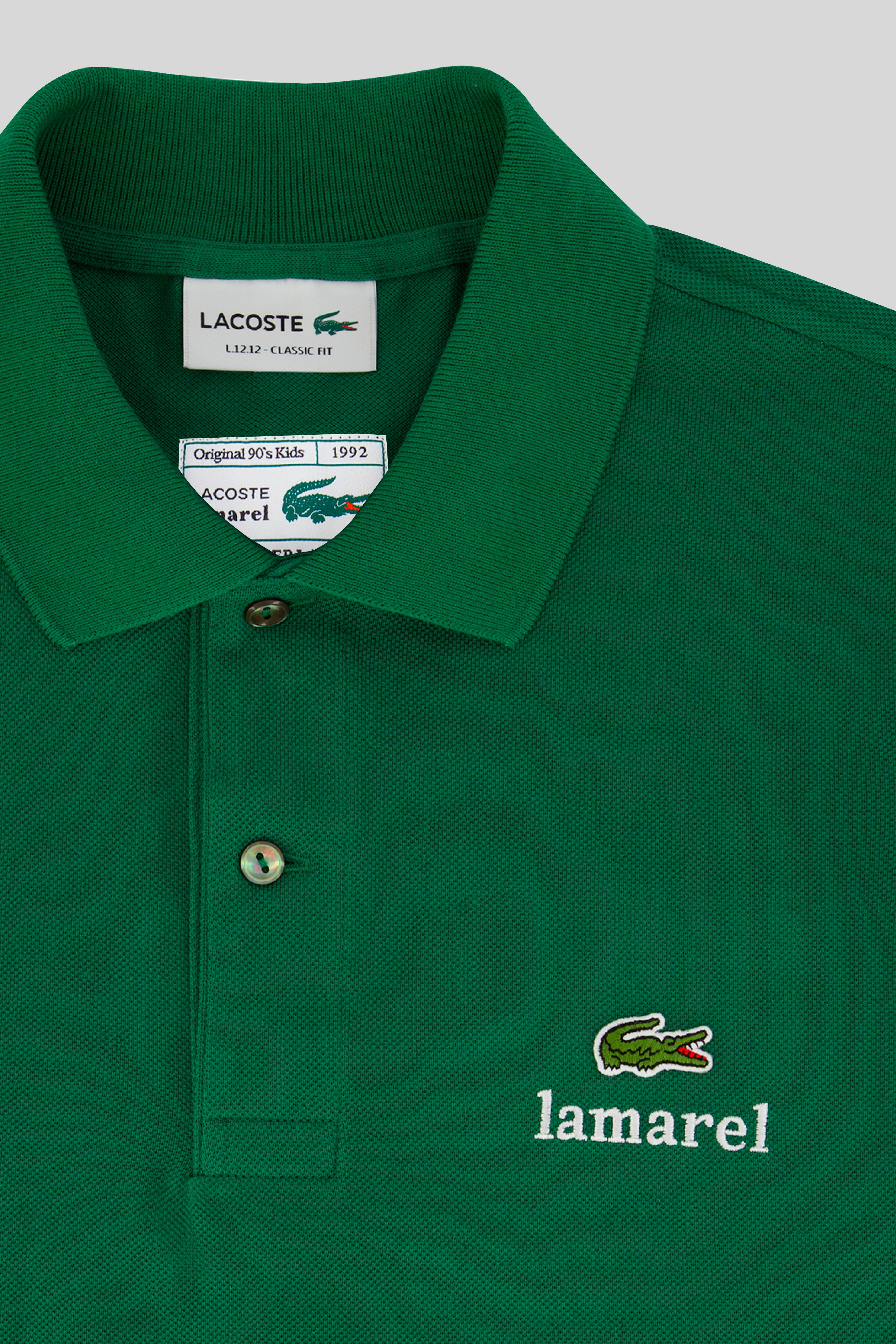 LACOSTE X LAMAREL POLO SHIRT