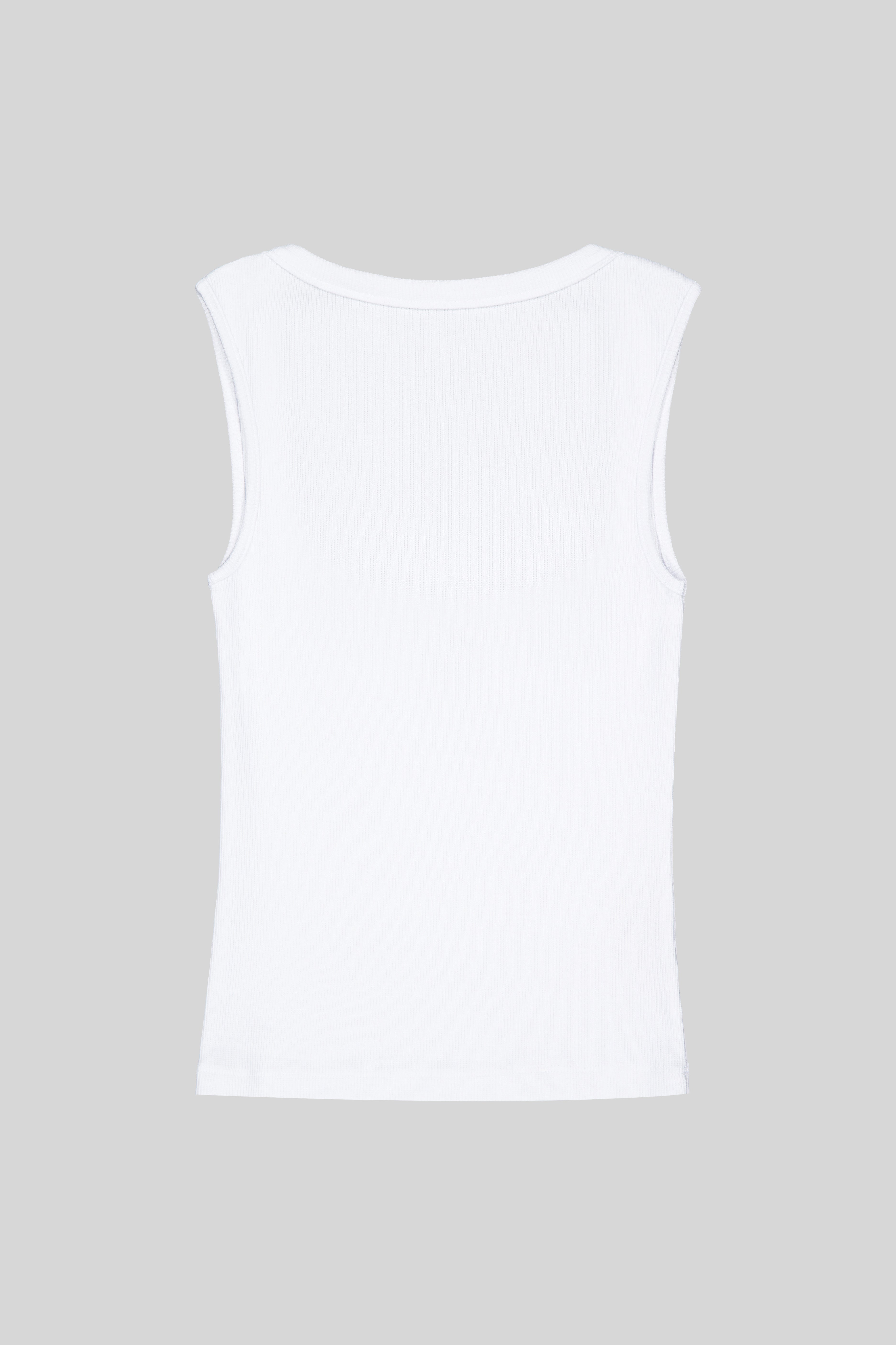RIBBED OPEN BACK TOP