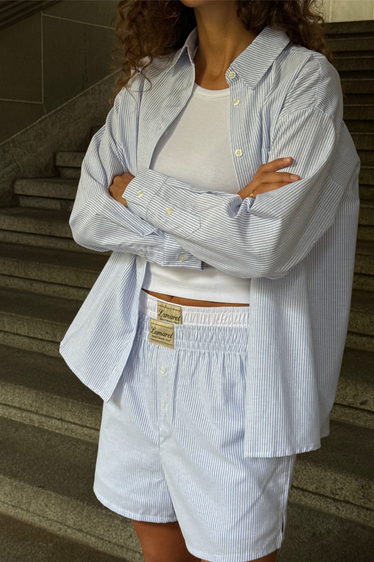 BUTTONED BOXERSHORTS