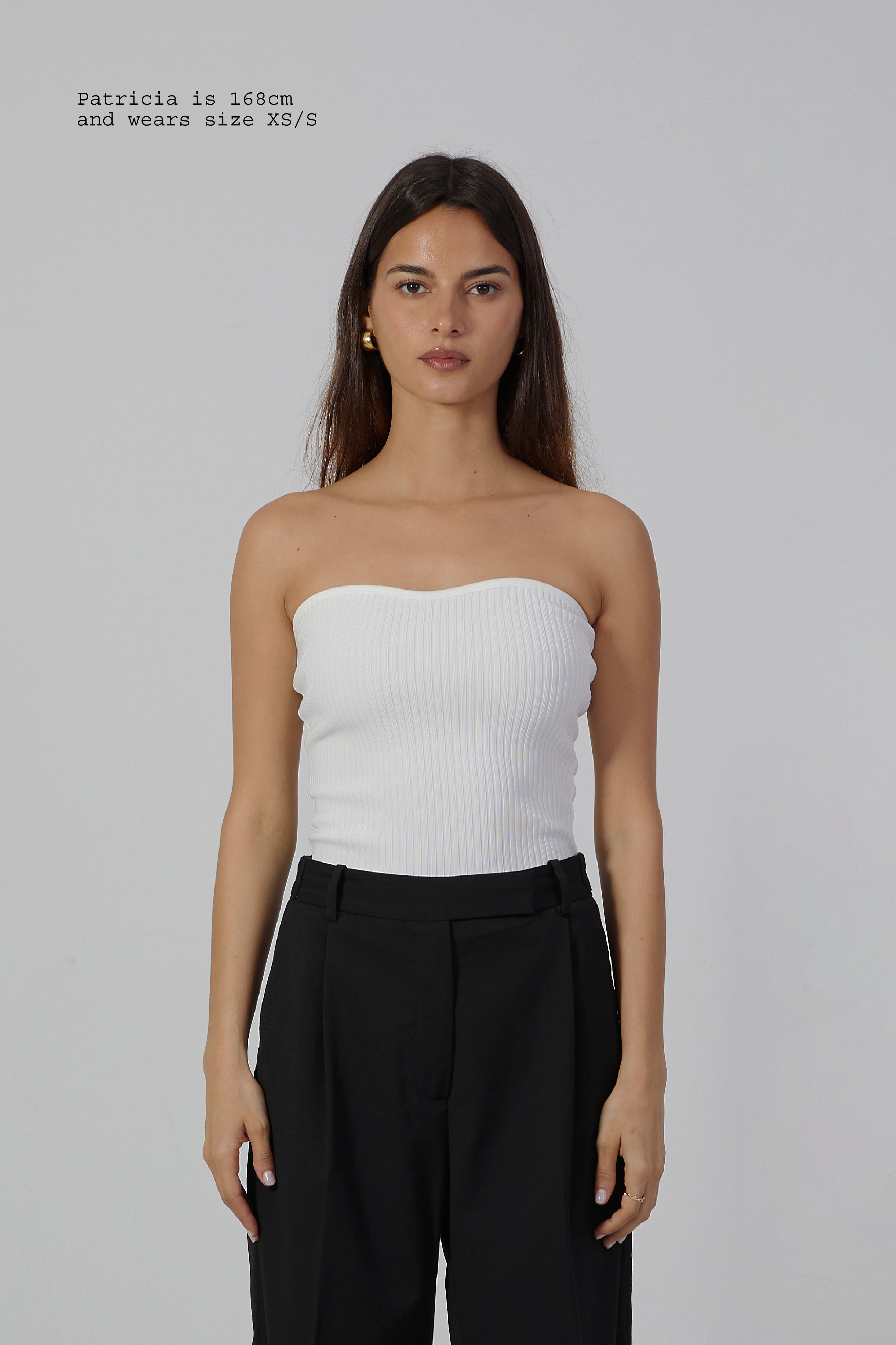 RIBBED TUBE TOP
