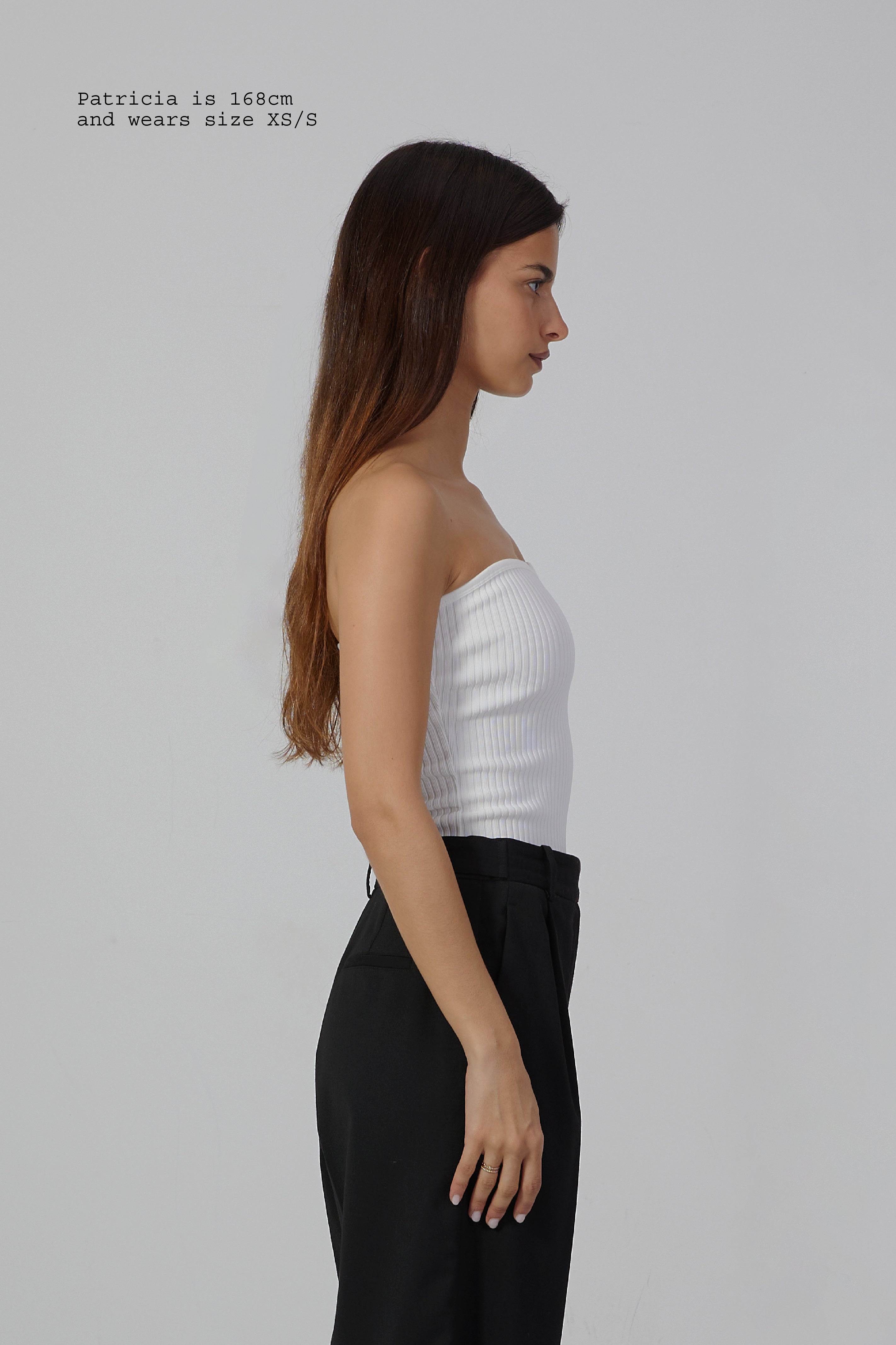 RIBBED TUBE TOP