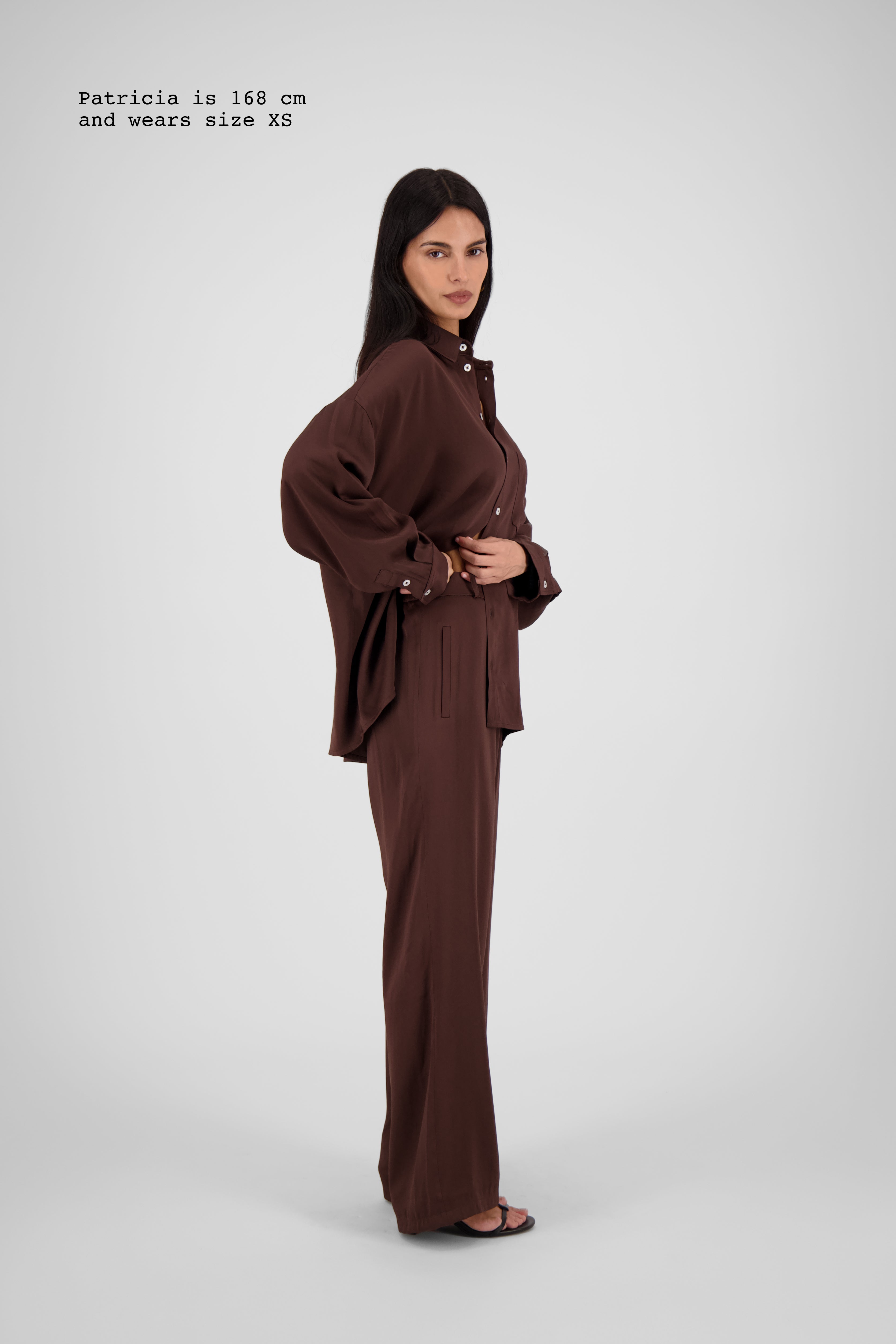 VISCOSE TAILORED PANTS