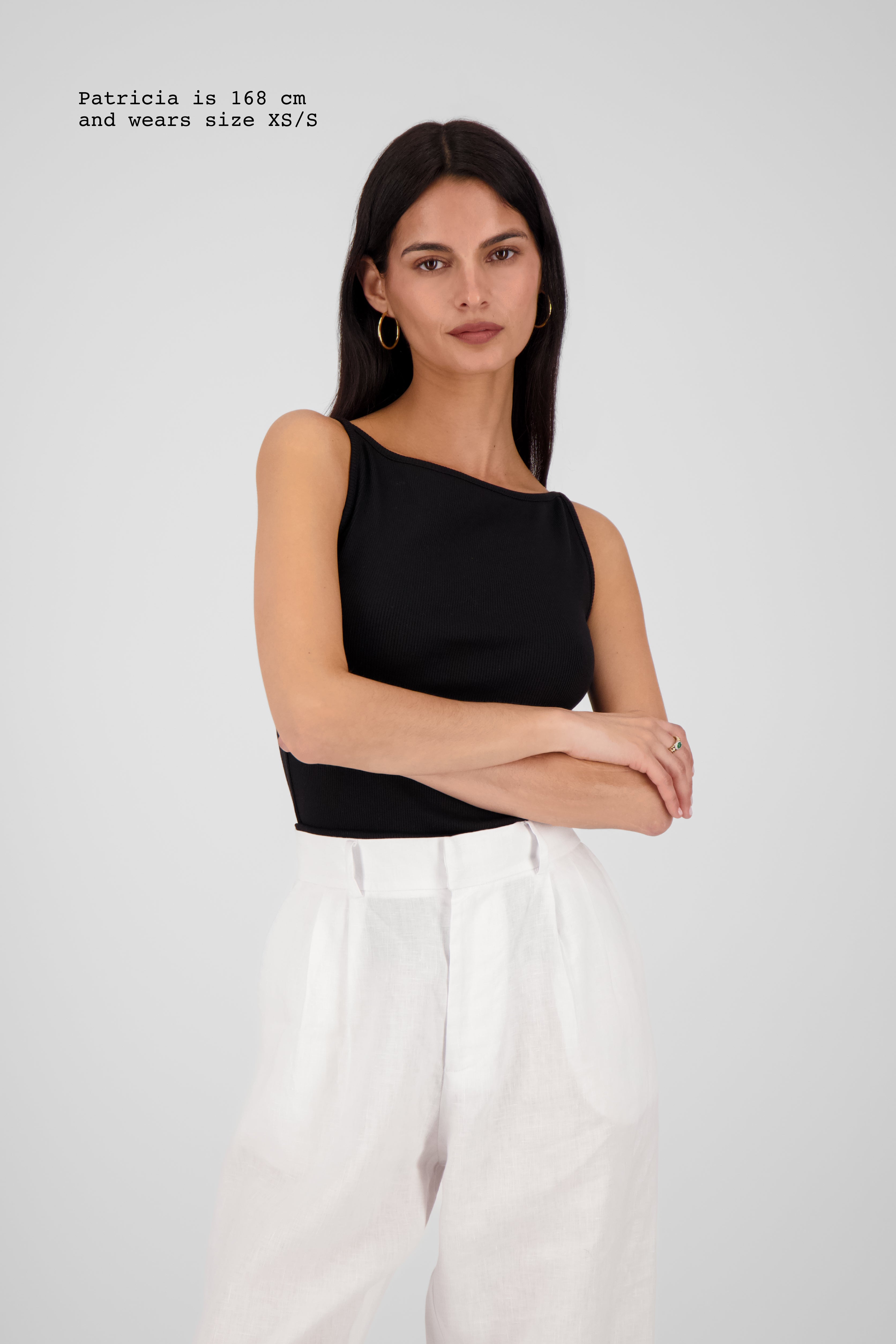 LINEN TAILORED PANTS