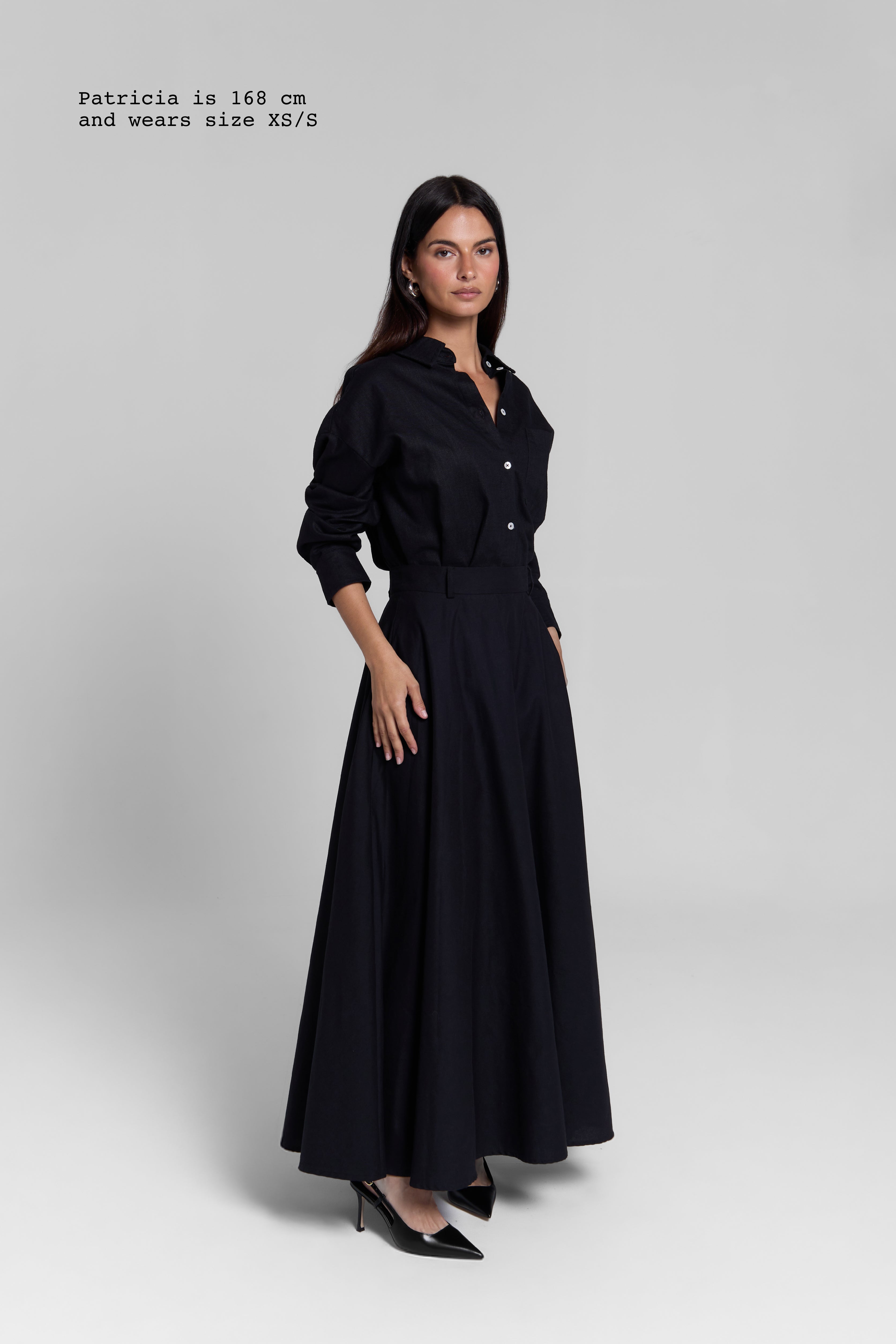 BELTED SKIRT