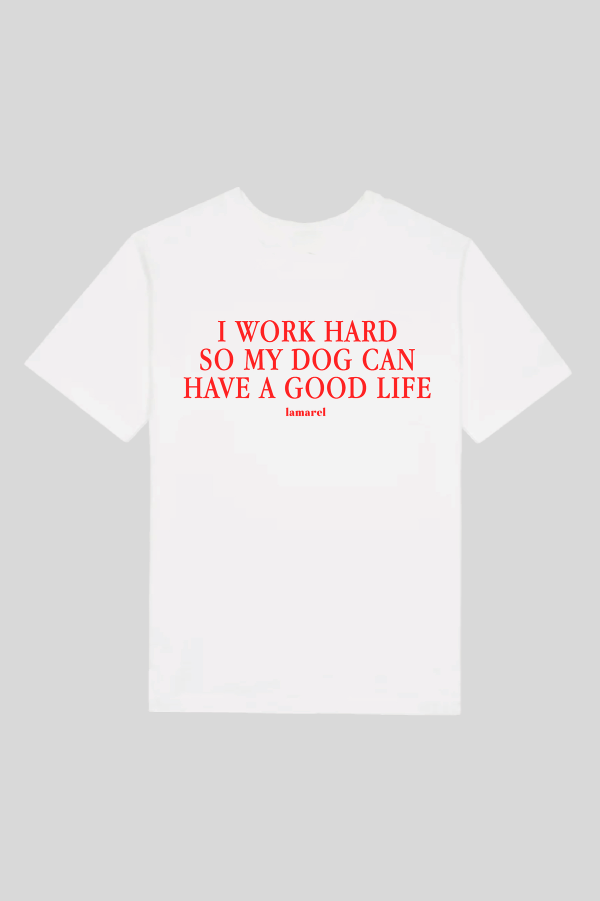 DOG QUOTE EXTRA OVERSIZED T-SHIRT