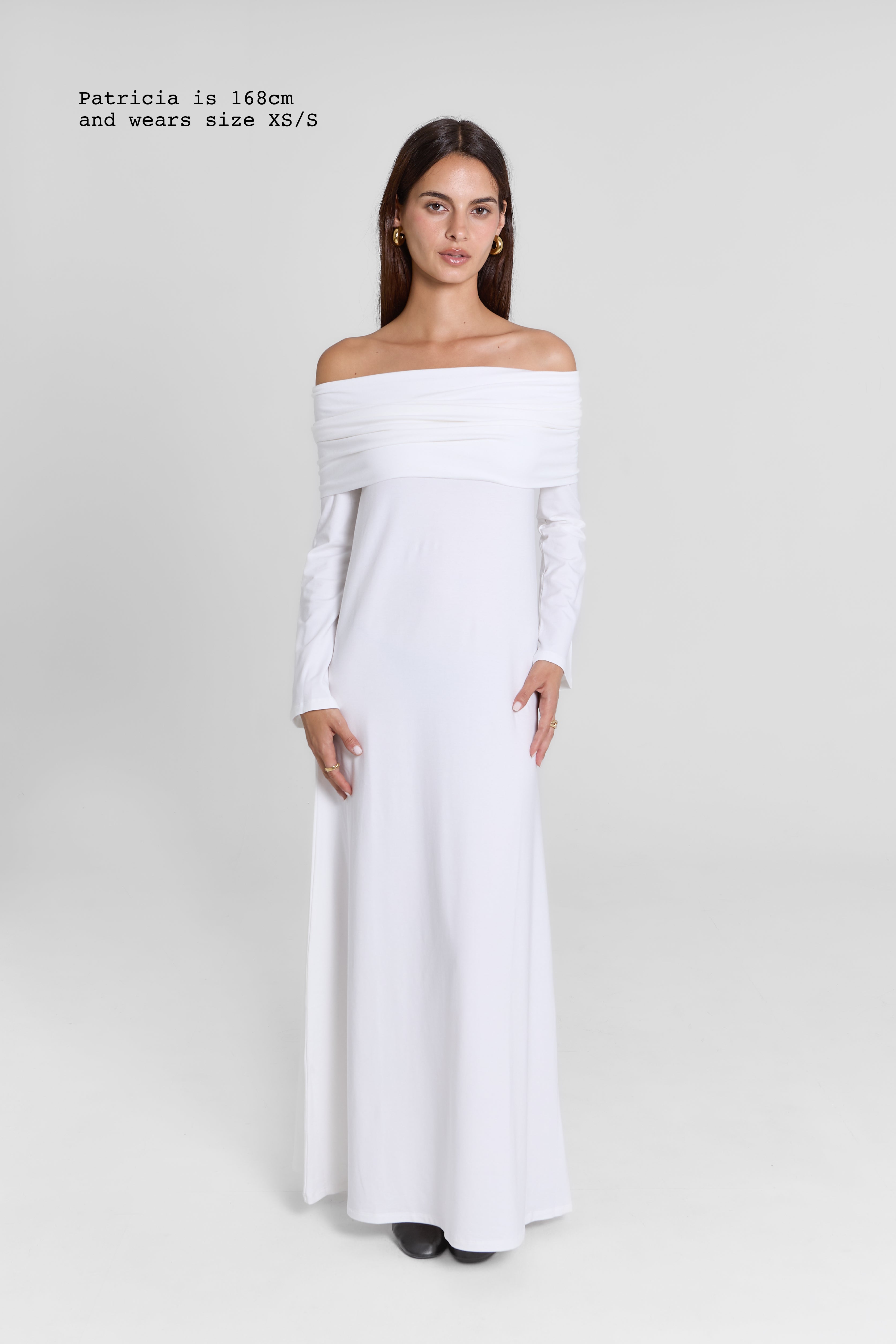 DRAPED DRESS
