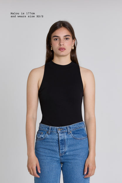 HIGH NECK TANK TOP