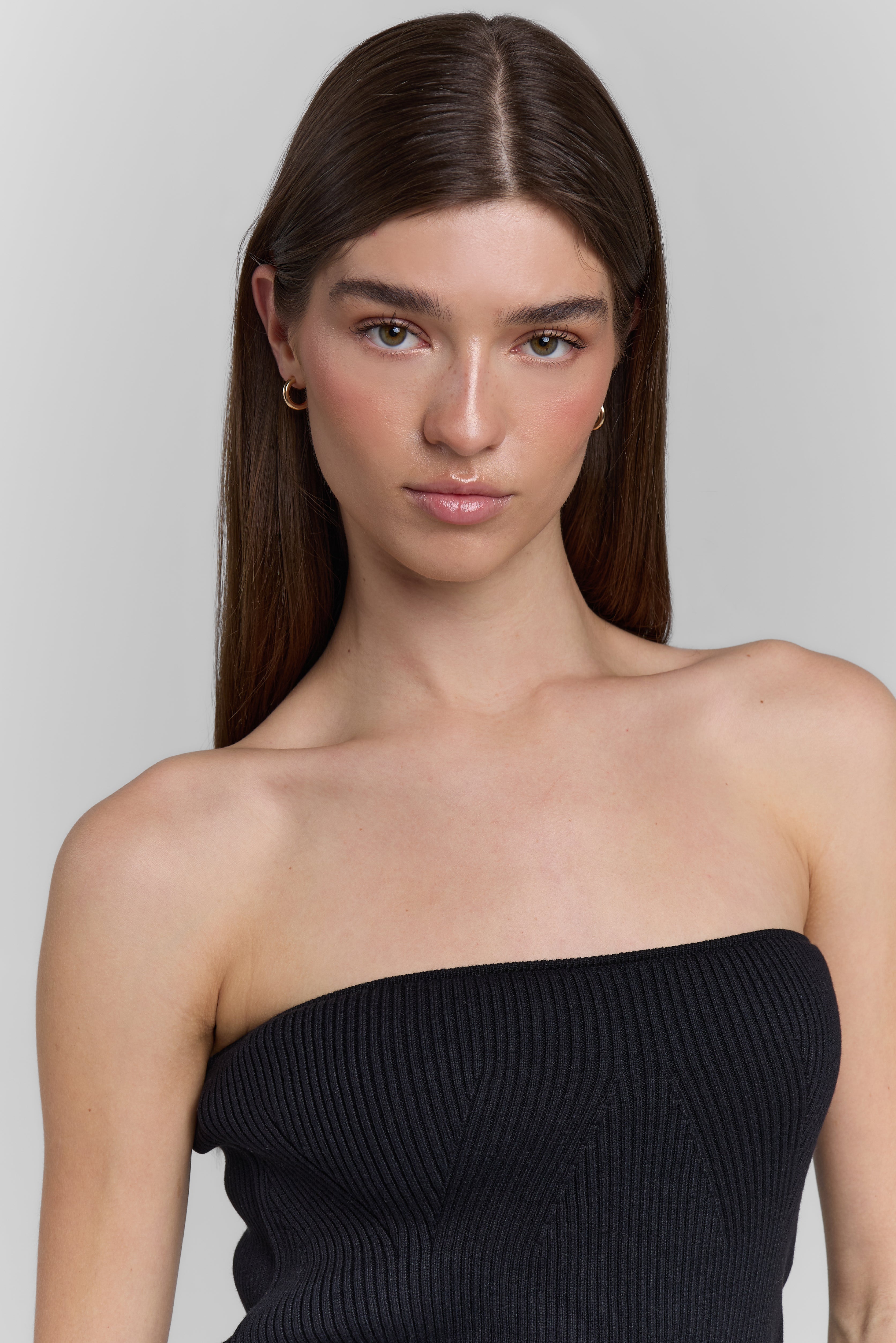 KNIT TUBE TOP