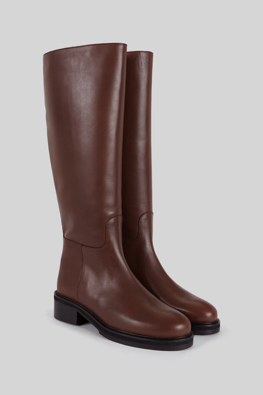 LEATHER RIDING BOOTS