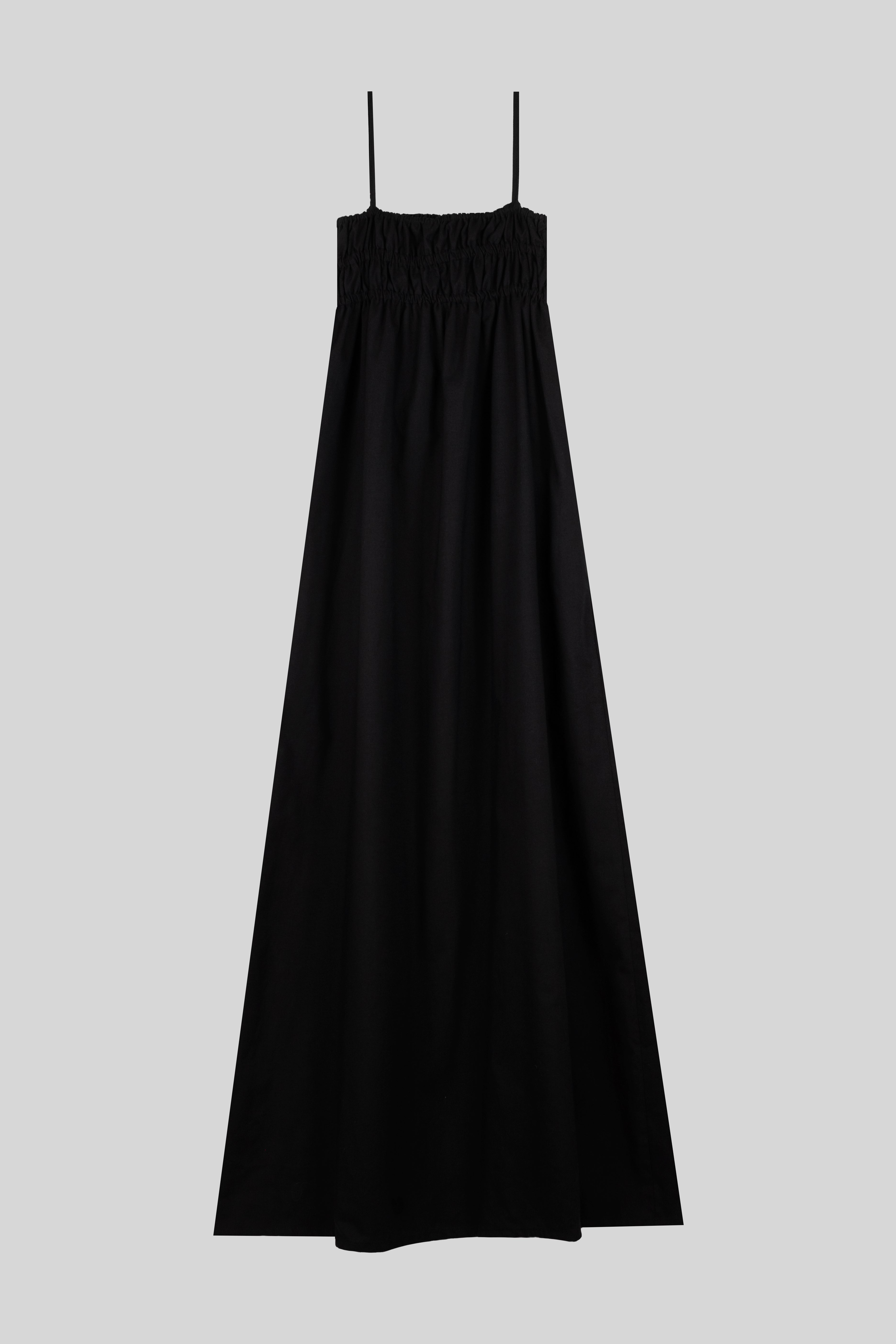 RUFFLED MAXI DRESS
