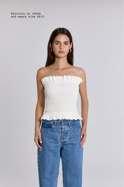 RUFFLED TOP