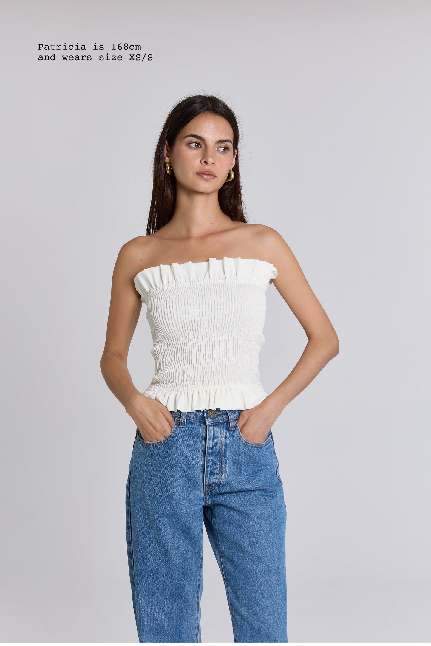 RUFFLED TOP