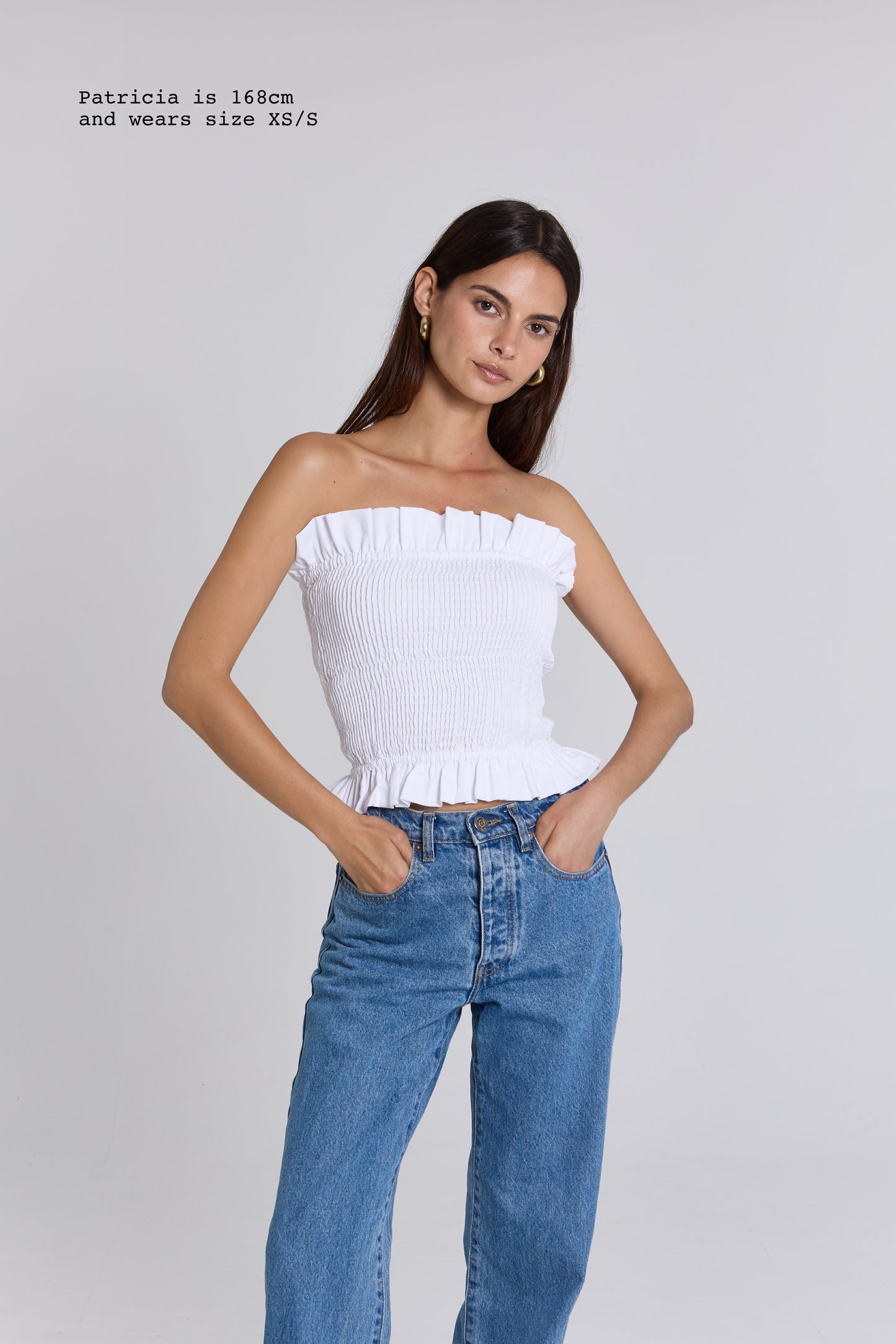 RUFFLED TOP