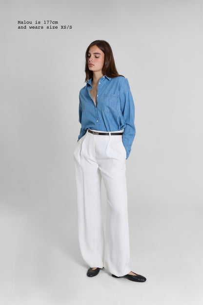 SINTRA WHITE TROUSERS