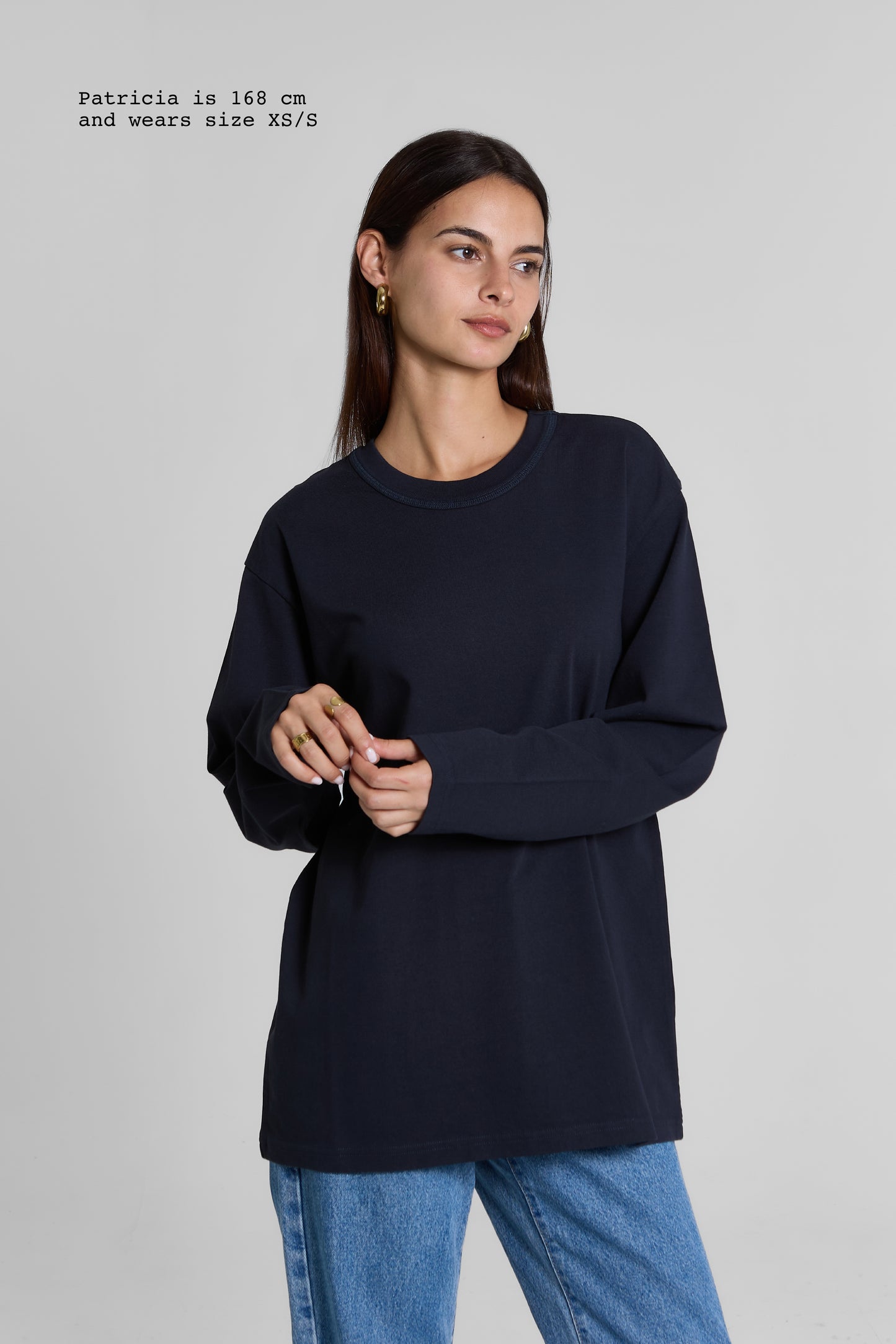 T-SHIRT OVERSIZED LONG SLEEVE