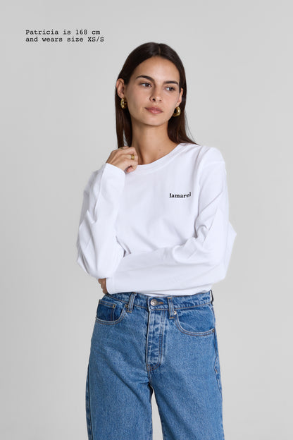 T-SHIRT OVERSIZED LONG SLEEVE LOGO