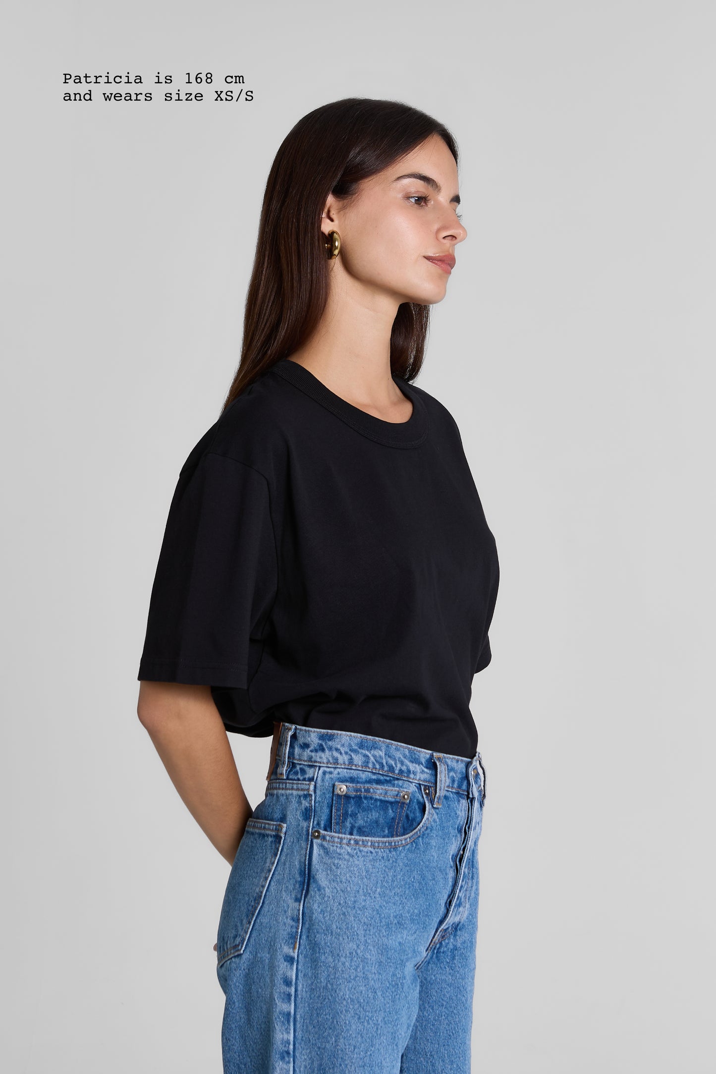 T-SHIRT OVERSIZED CROPPED