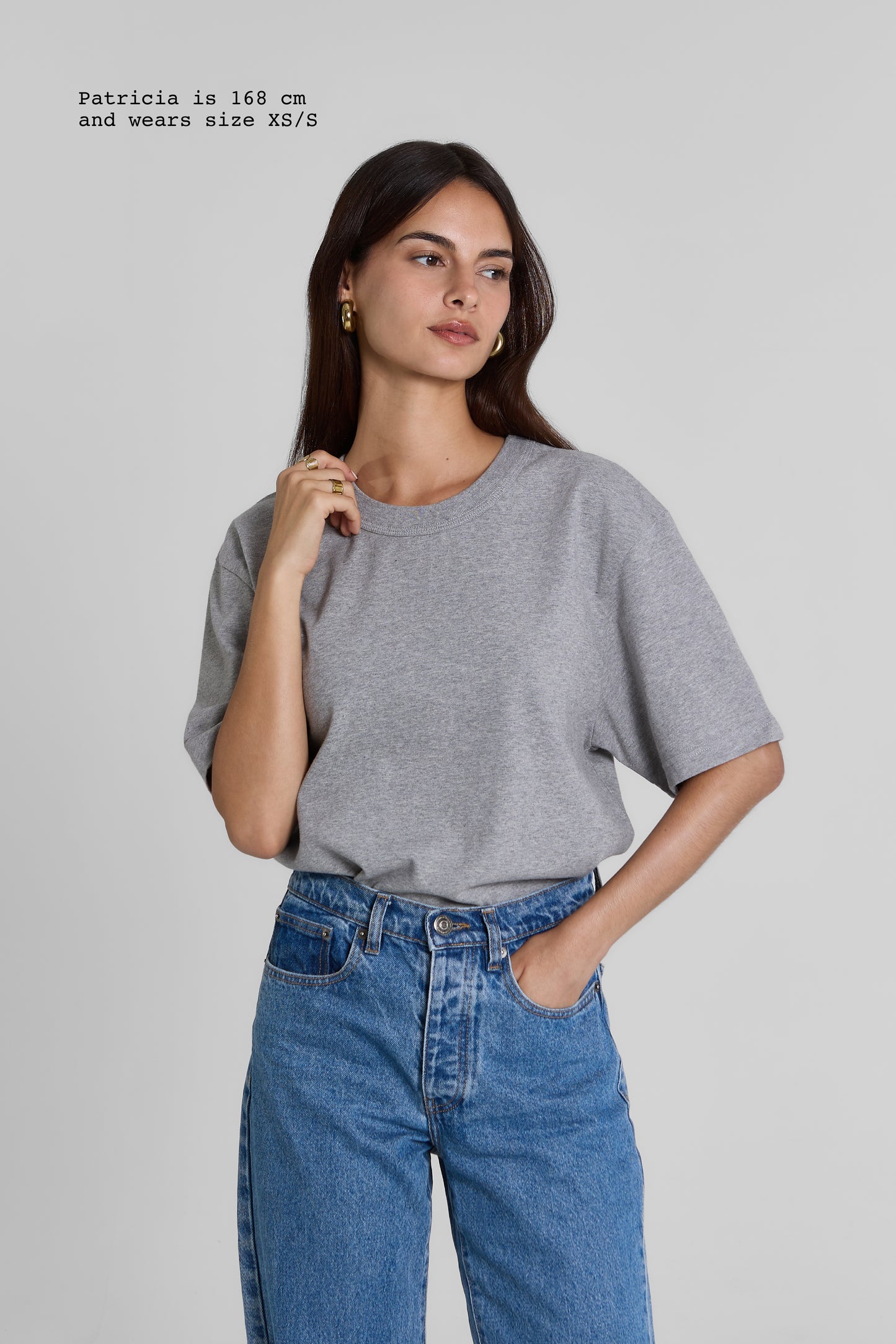 T-SHIRT OVERSIZED CROPPED